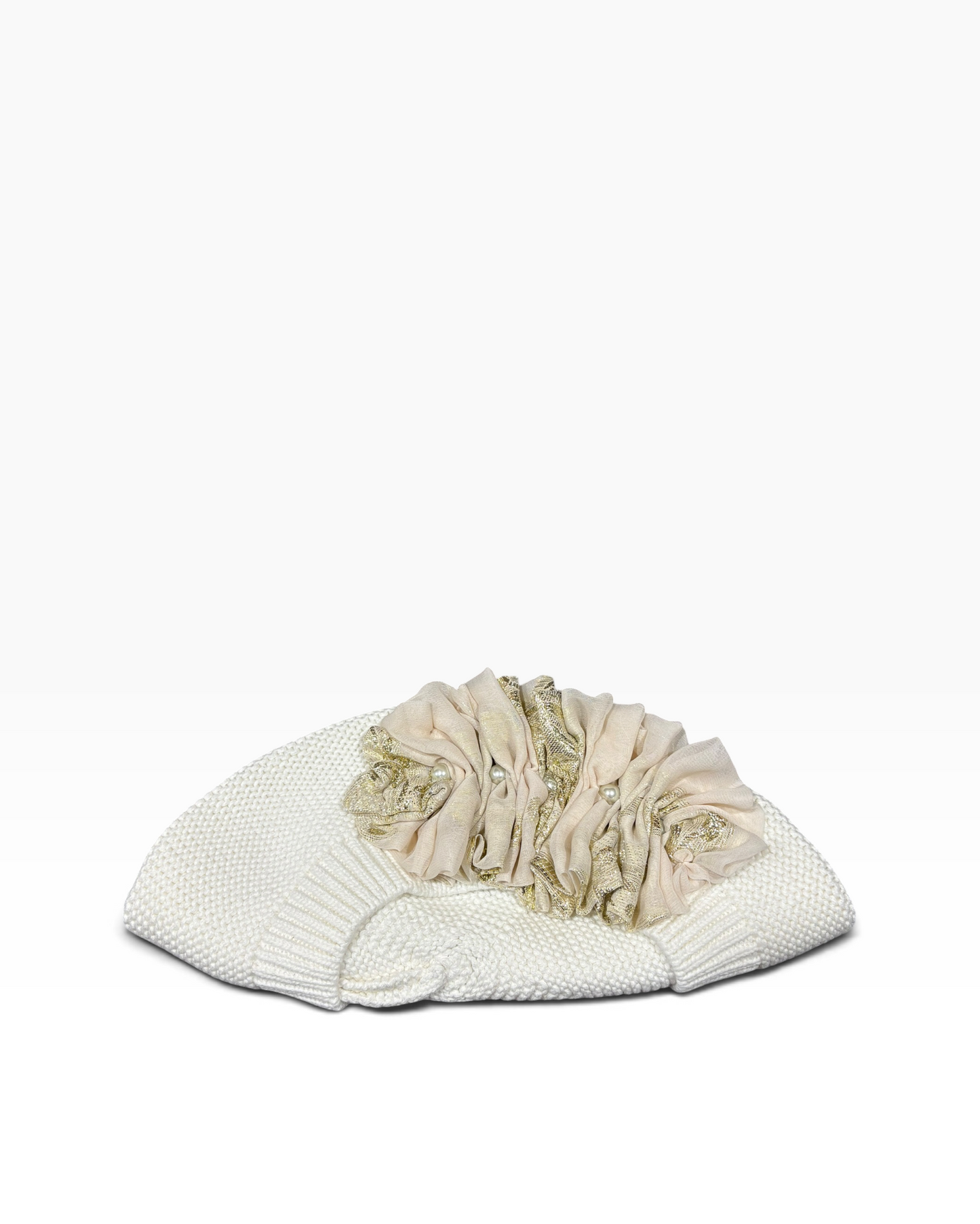 S/M White French Beret