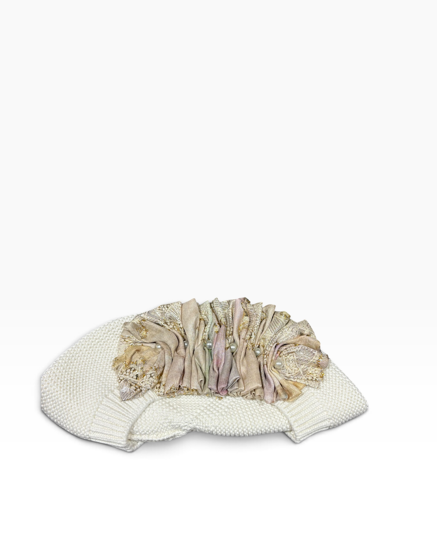 S/M White French Beret