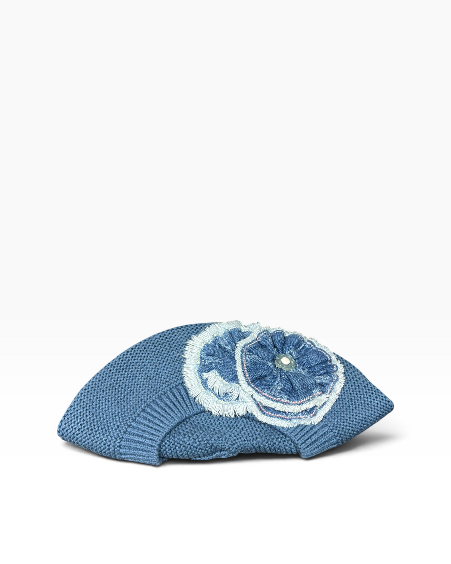 Standard Size Denim Blue French Beret