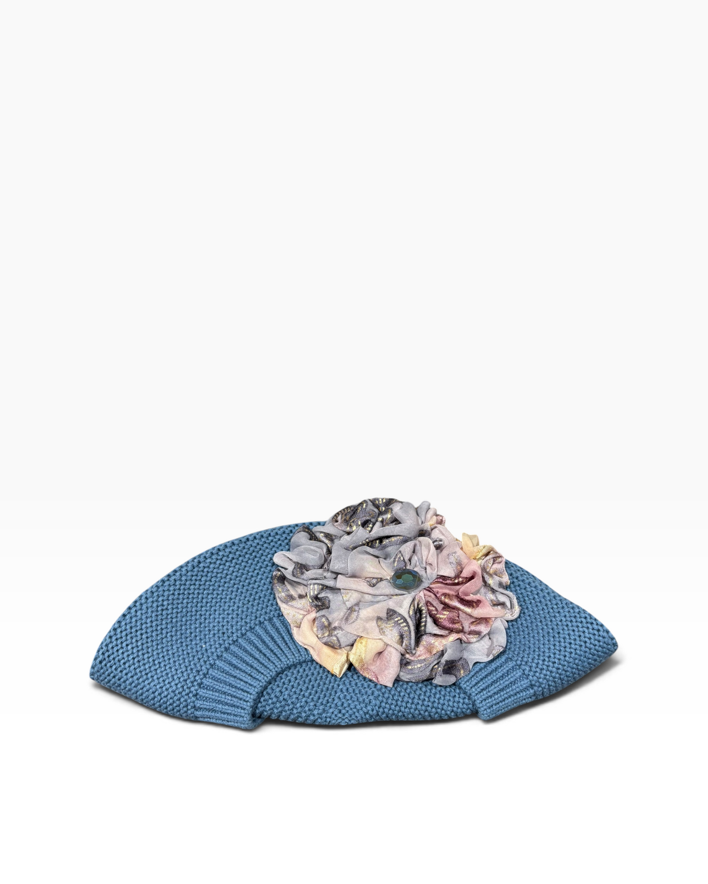 Standard Size Denim Blue French Beret