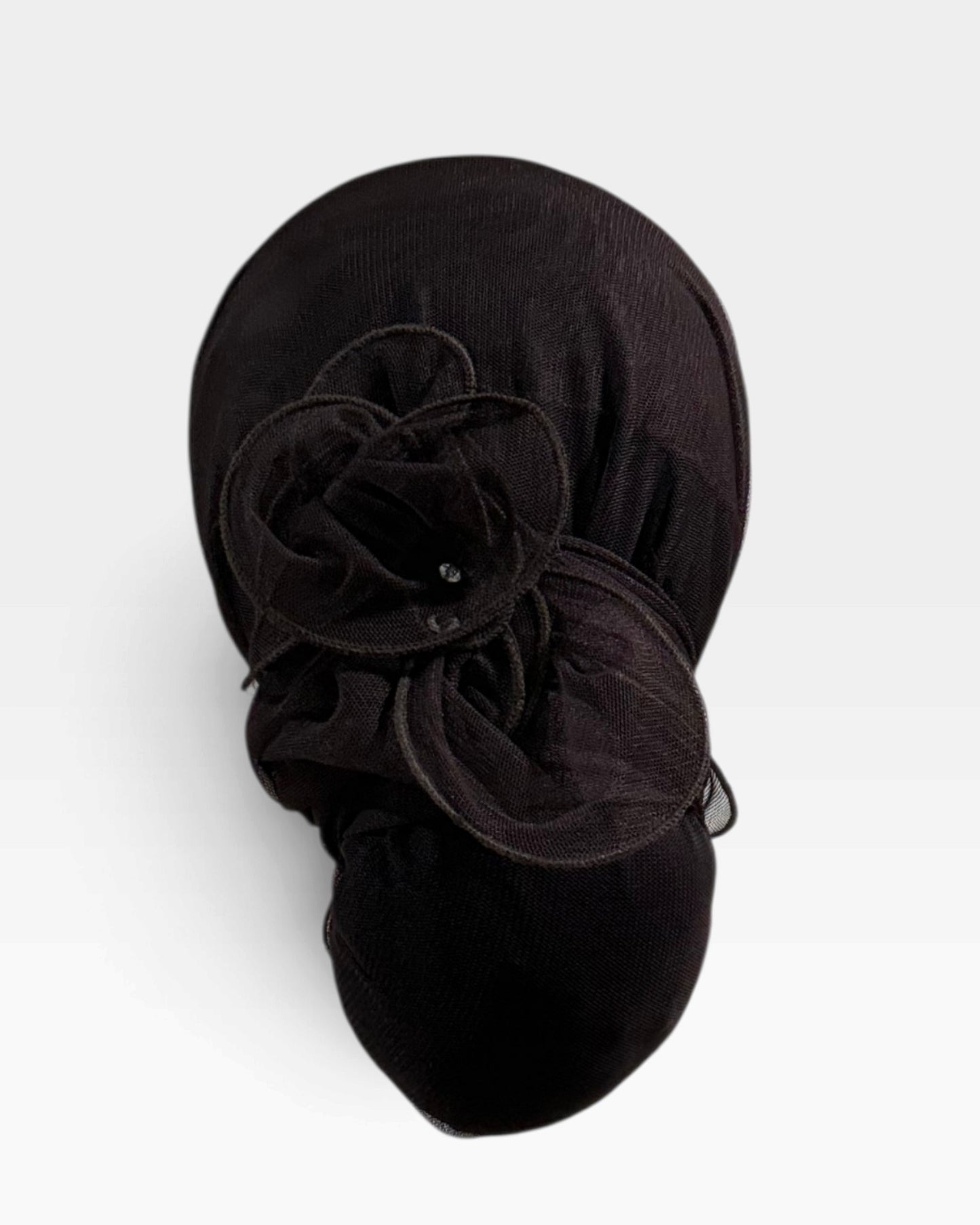 KHM Elegant Tulle Scarf With Scrunchie