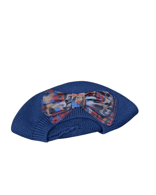 Large Size Navy Blue French Beret - Keter Hayofi Mitpachot