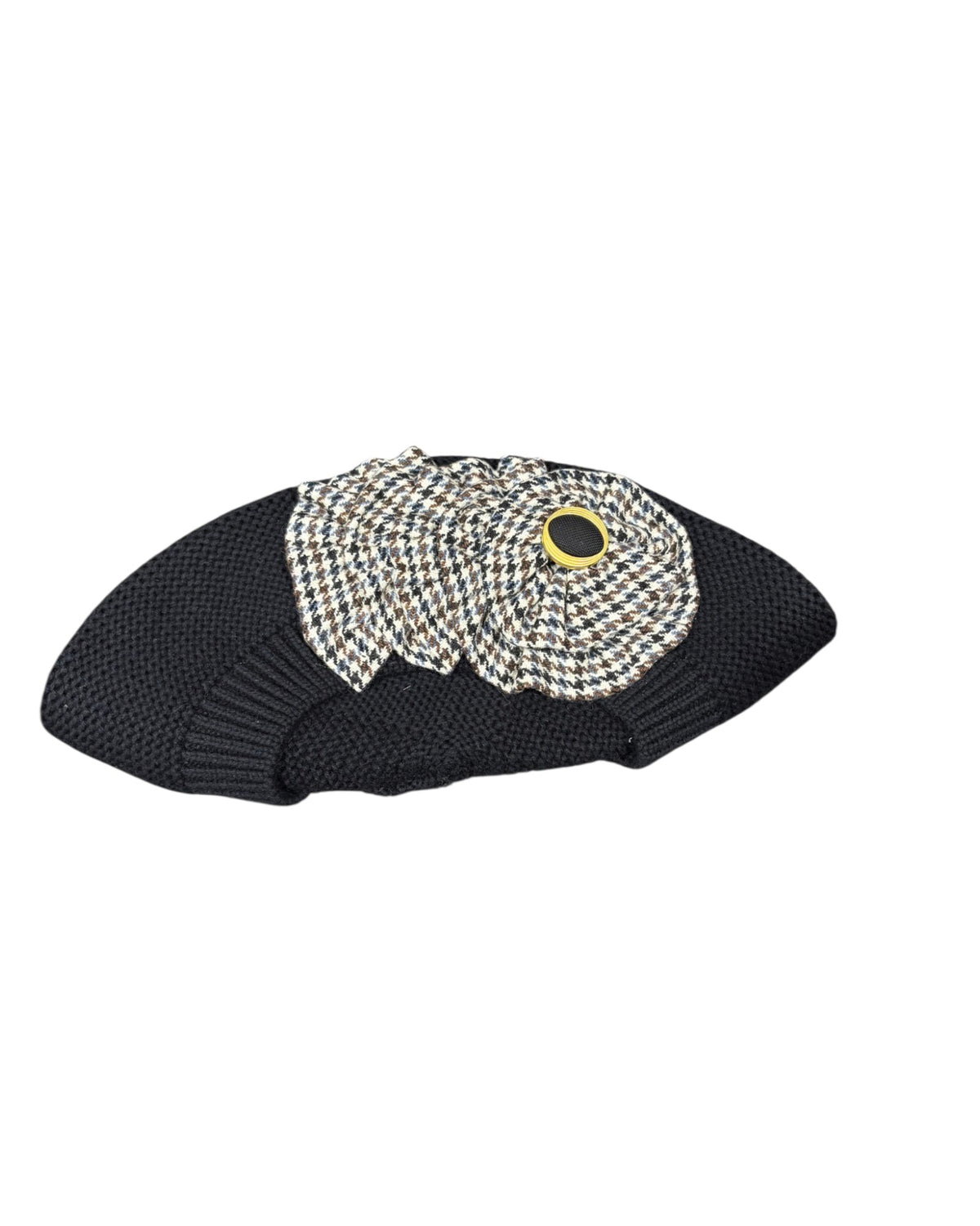 Standard Size Black French Beret