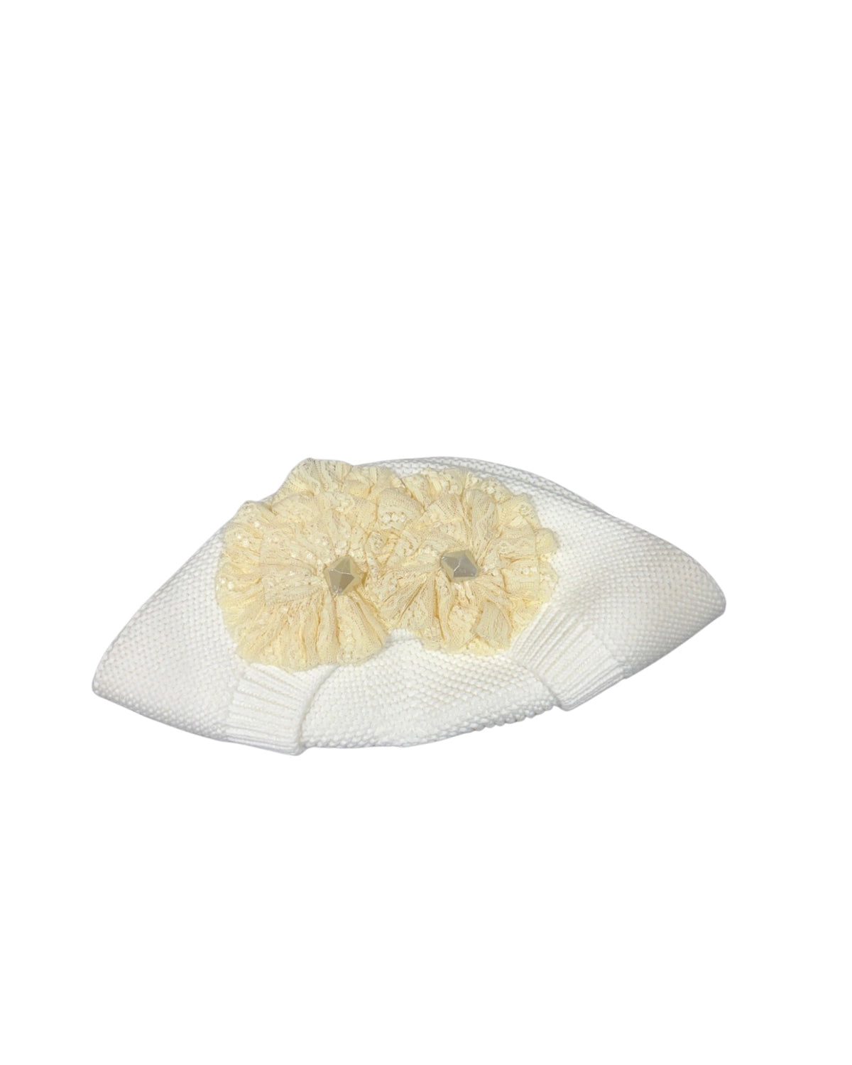 Standard Size White French Beret