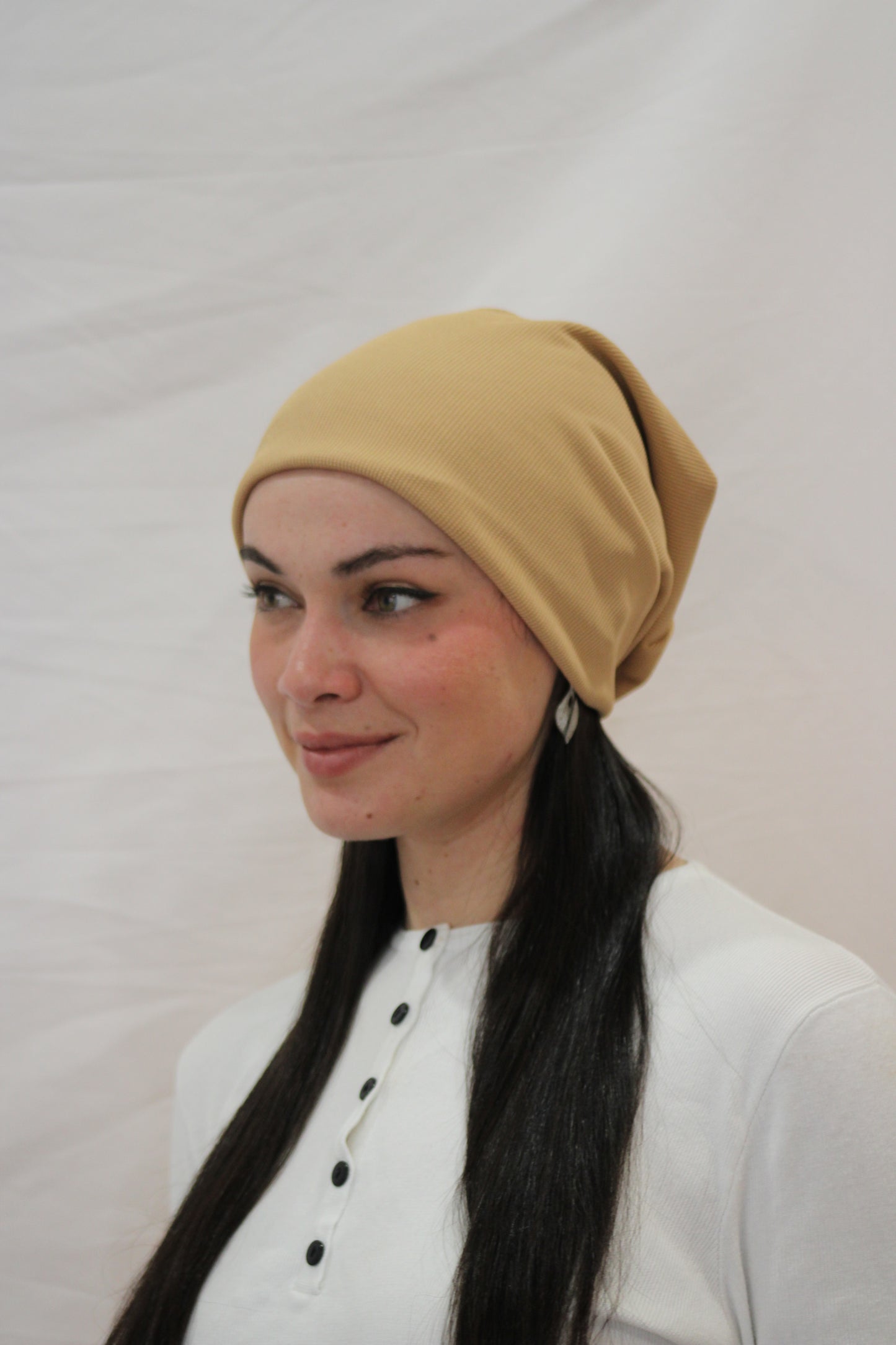 Heather Cotton Beanie - Keter Hayofi Mitpachot