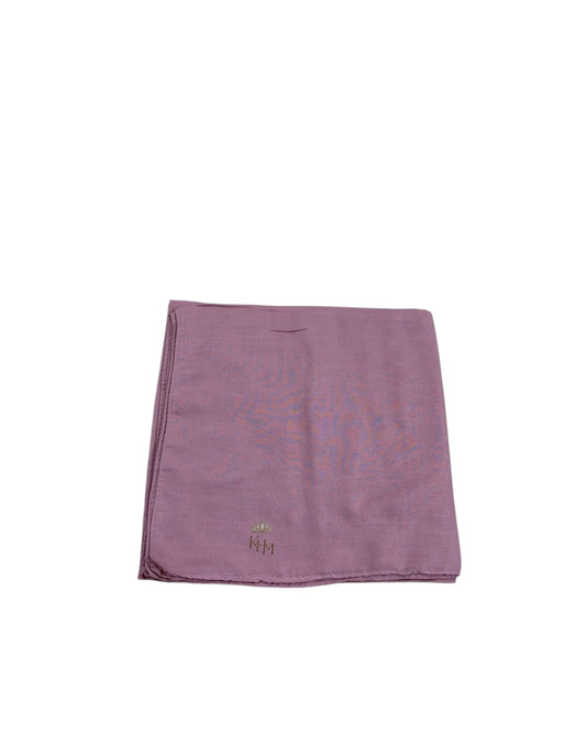 Lightweight Solid Square Scarf