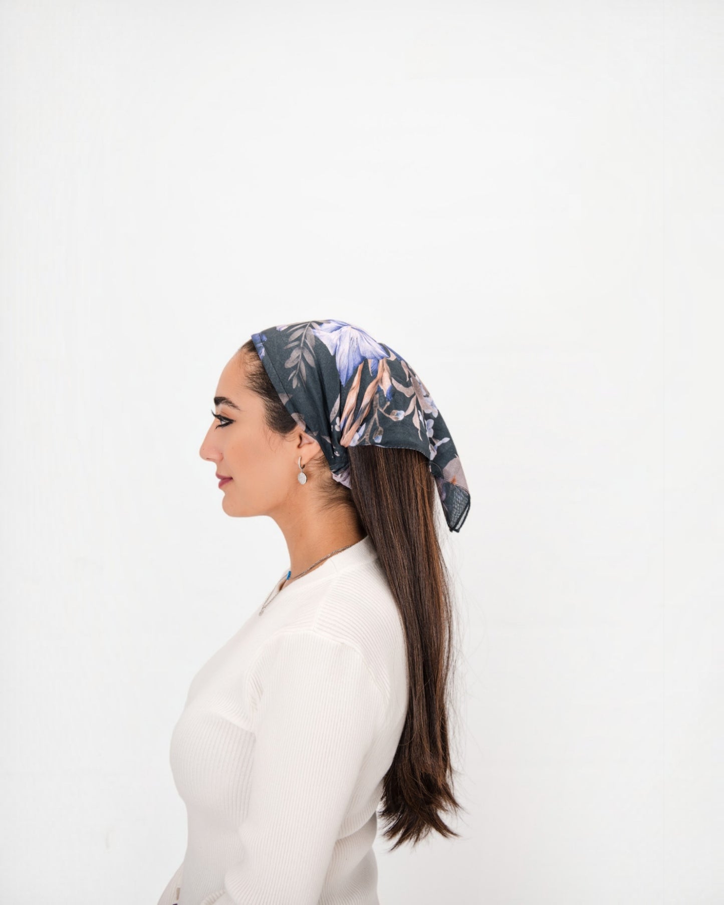 Twilight Bloom Pretied Bandana With Grip