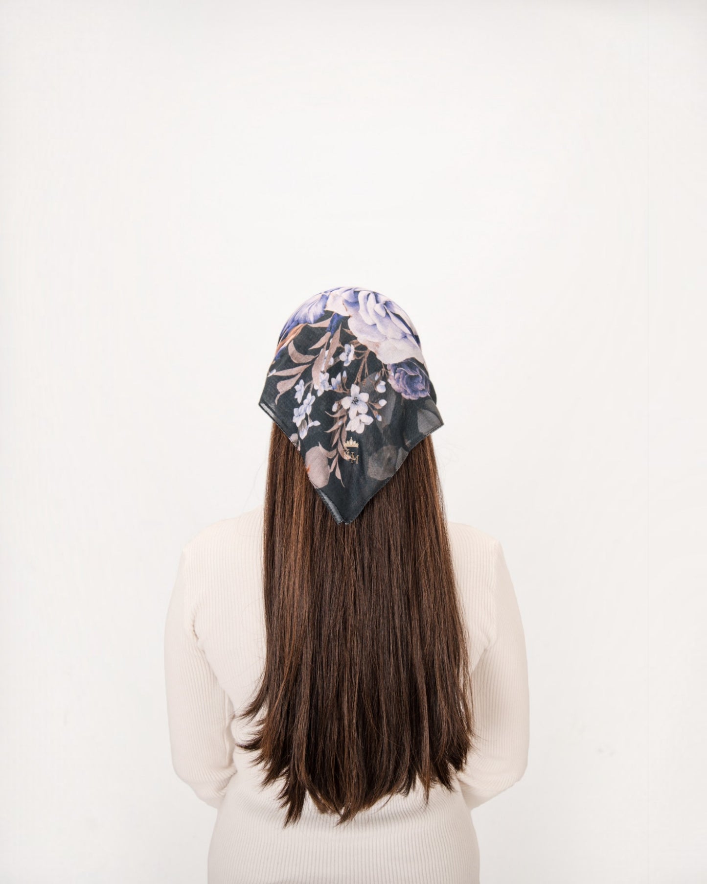 Twilight Bloom Pretied Bandana With Grip