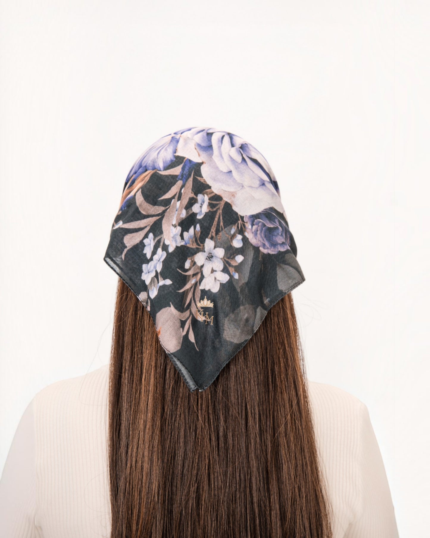 Twilight Bloom Pretied Bandana With Grip