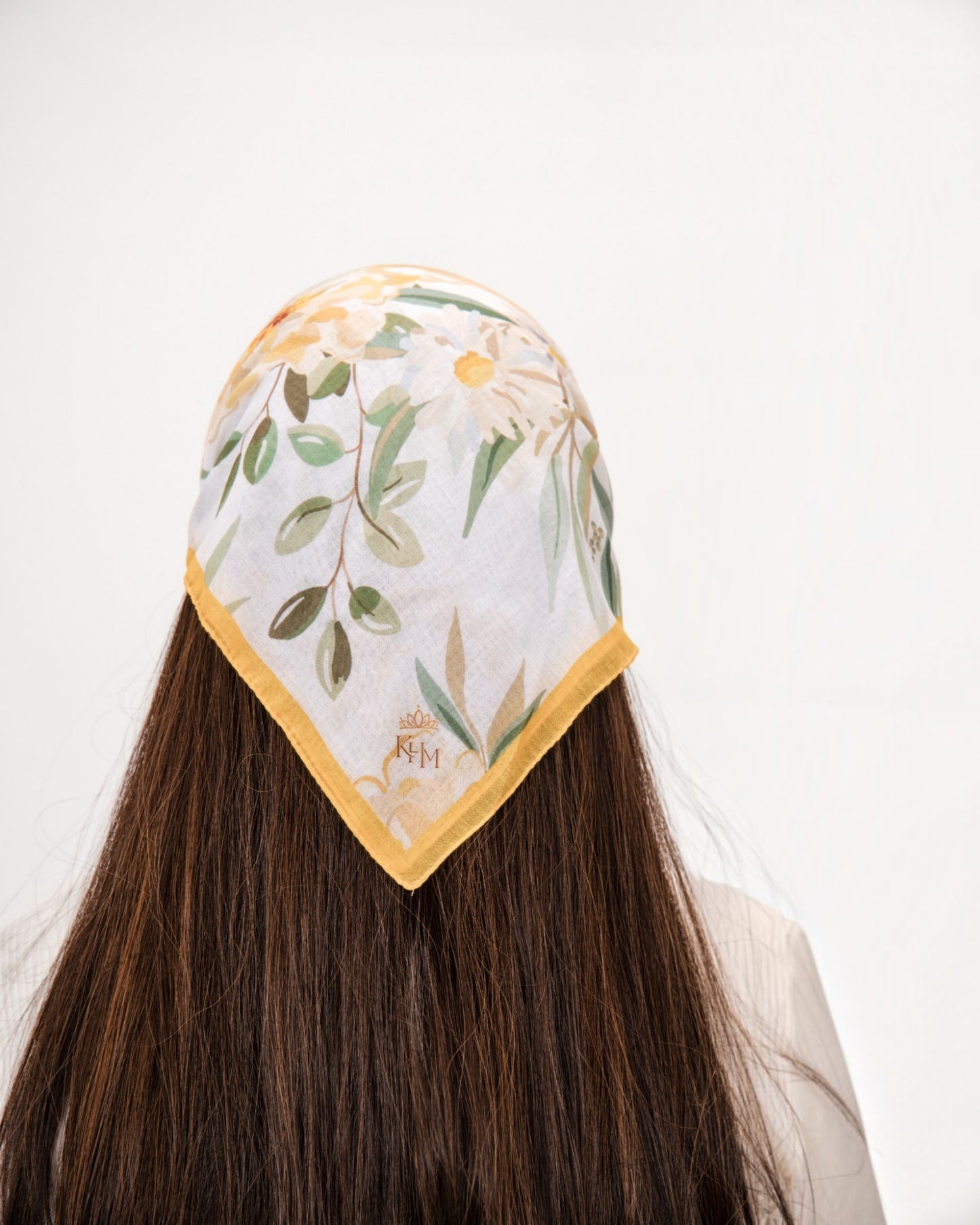Golden Meadow Pretied Bandana With Grip