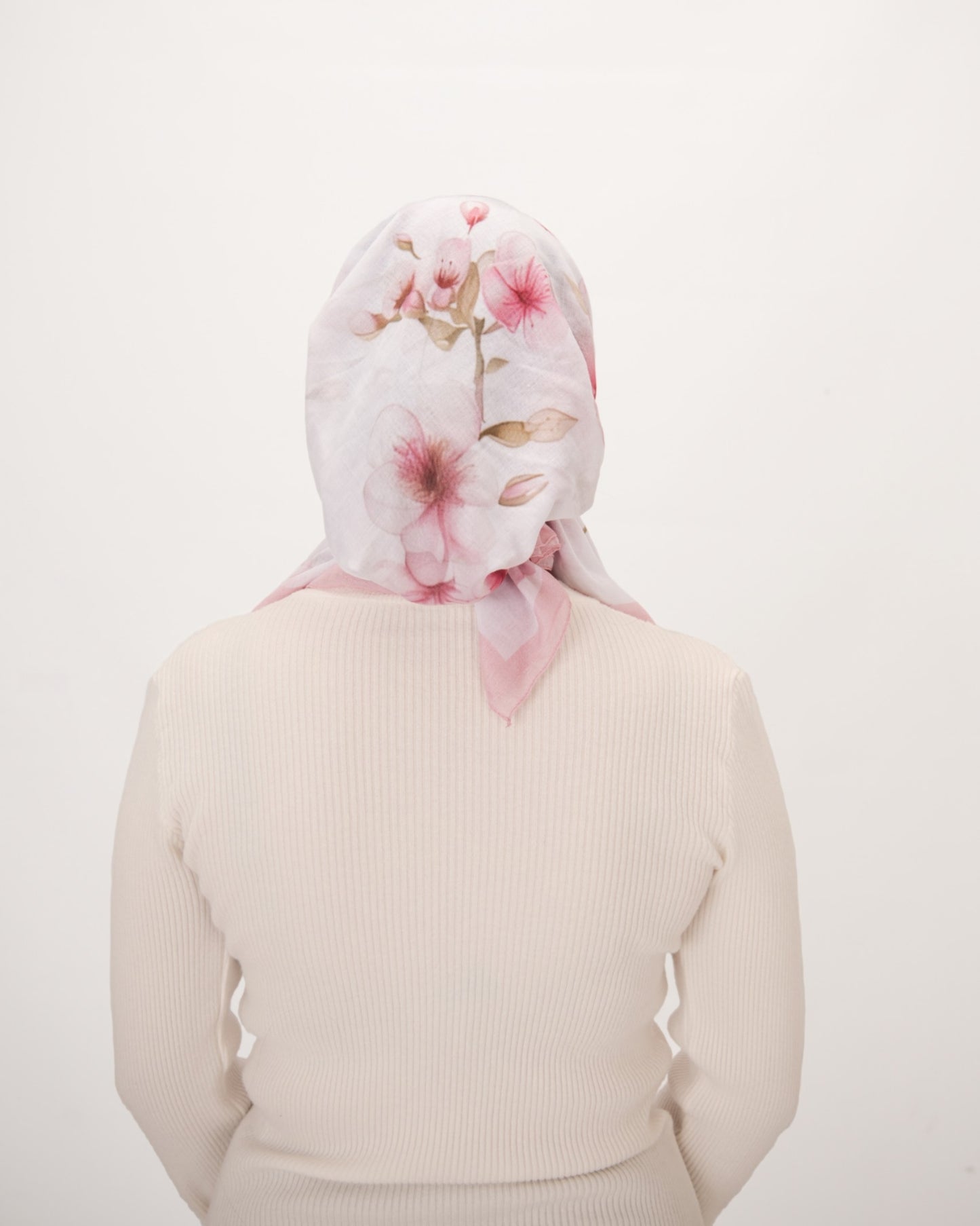 Cherry Blossom Pretied Scarf