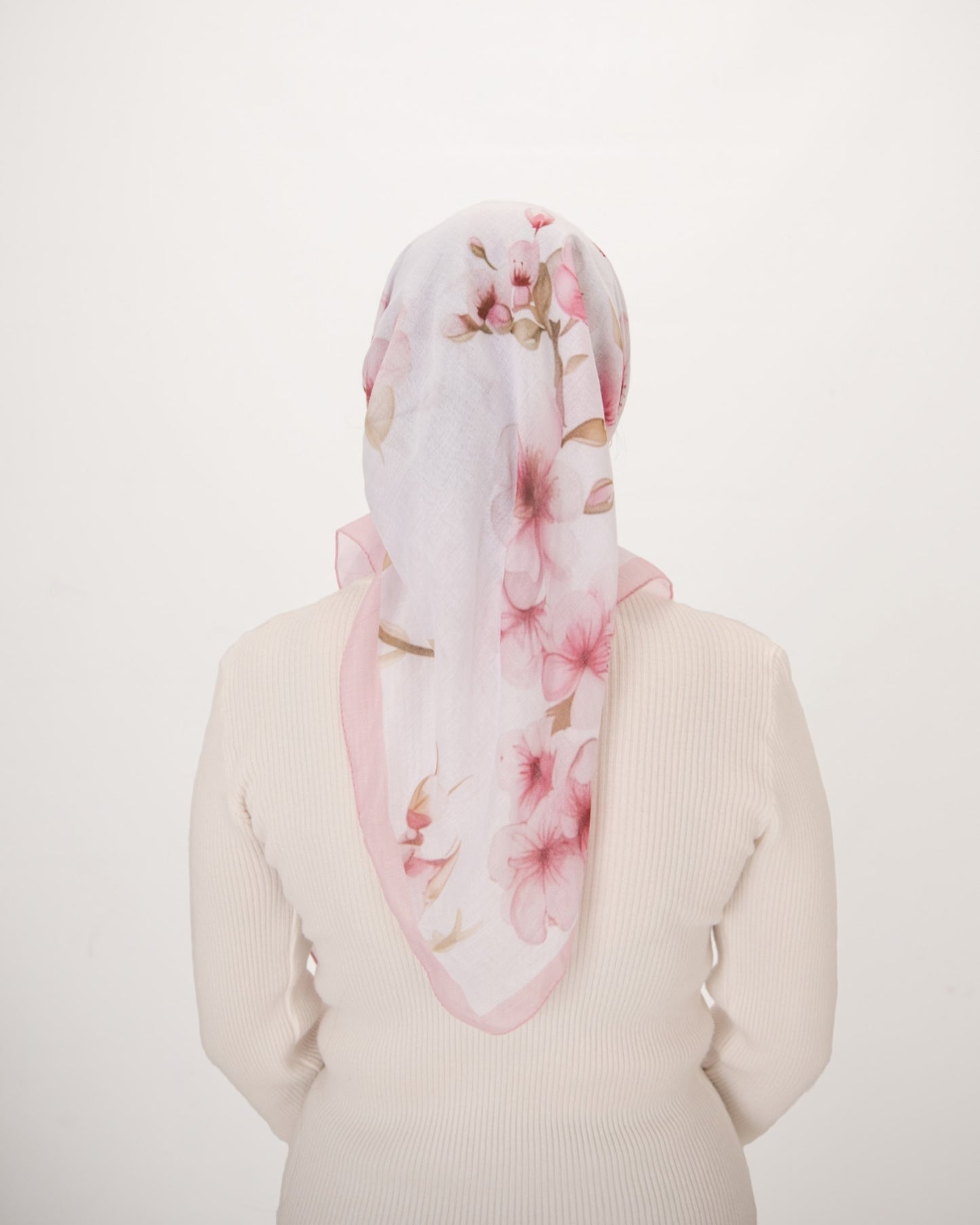 Cherry Blossom Pretied Scarf
