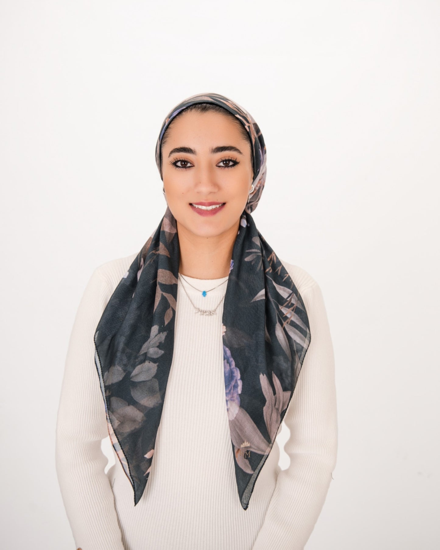 Twilight Bloom Pretied Scarf