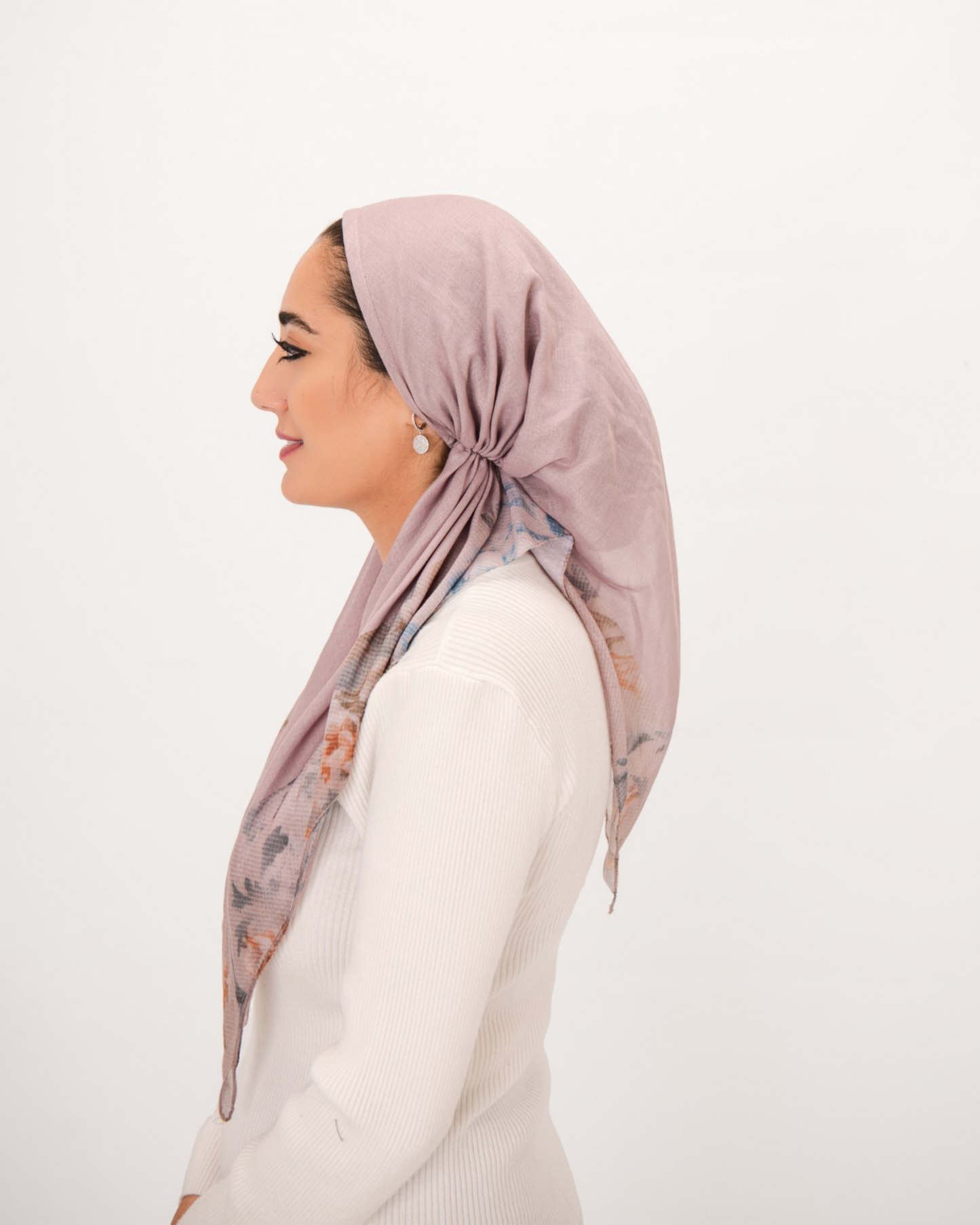 Muted Petals Pretied Scarf