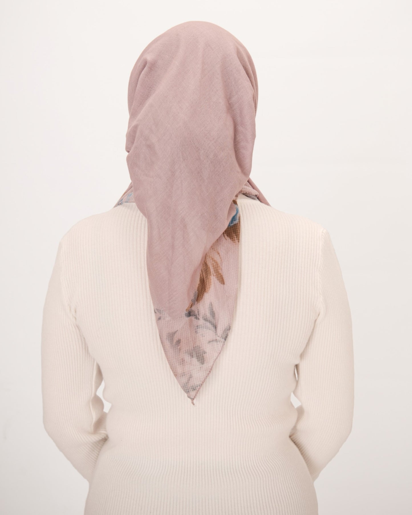 Muted Petals Pretied Scarf