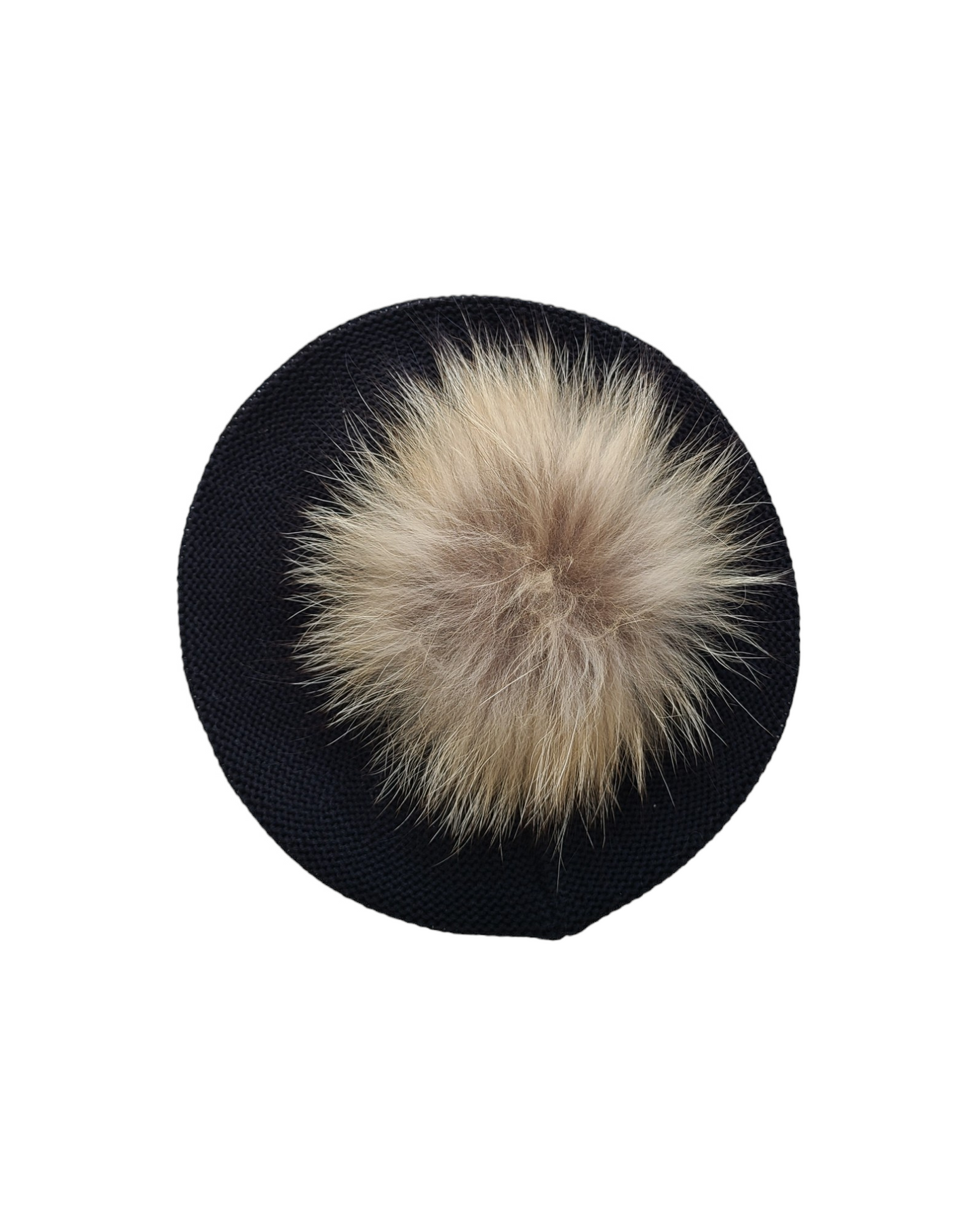 Fully Cotton Beret with Pom Pom - Keter Hayofi Mitpachot