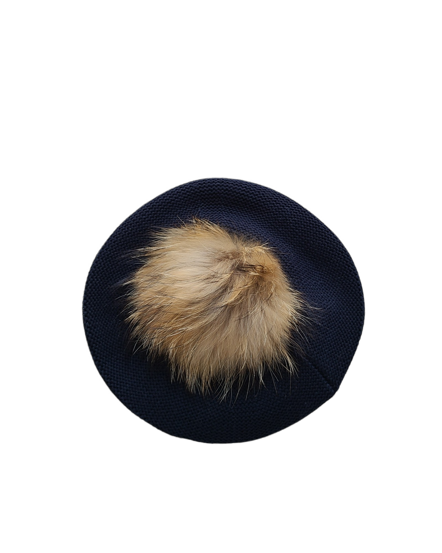 Fully Cotton Beret with Pom Pom - Keter Hayofi Mitpachot