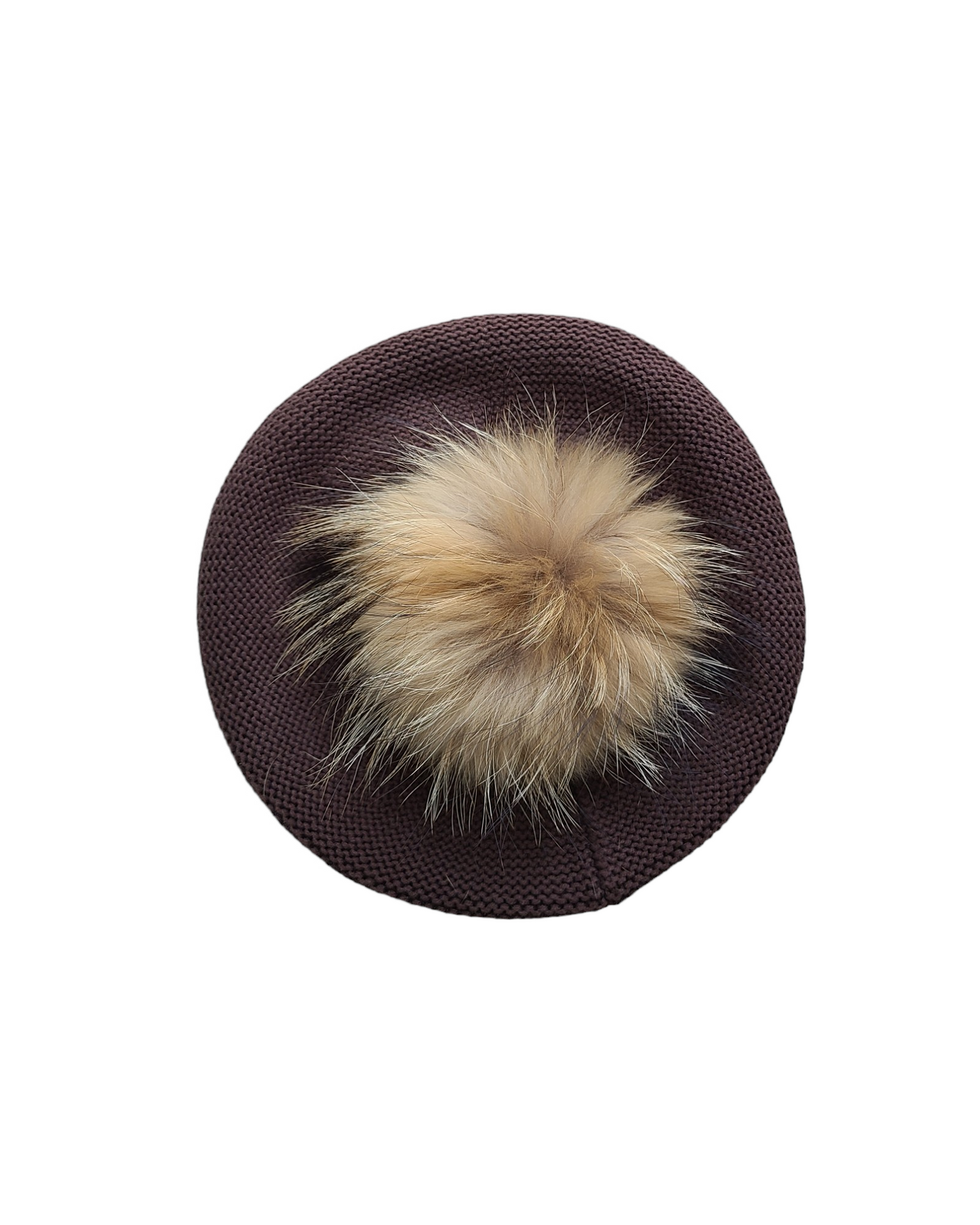 Fully Cotton Beret with Pom Pom - Keter Hayofi Mitpachot