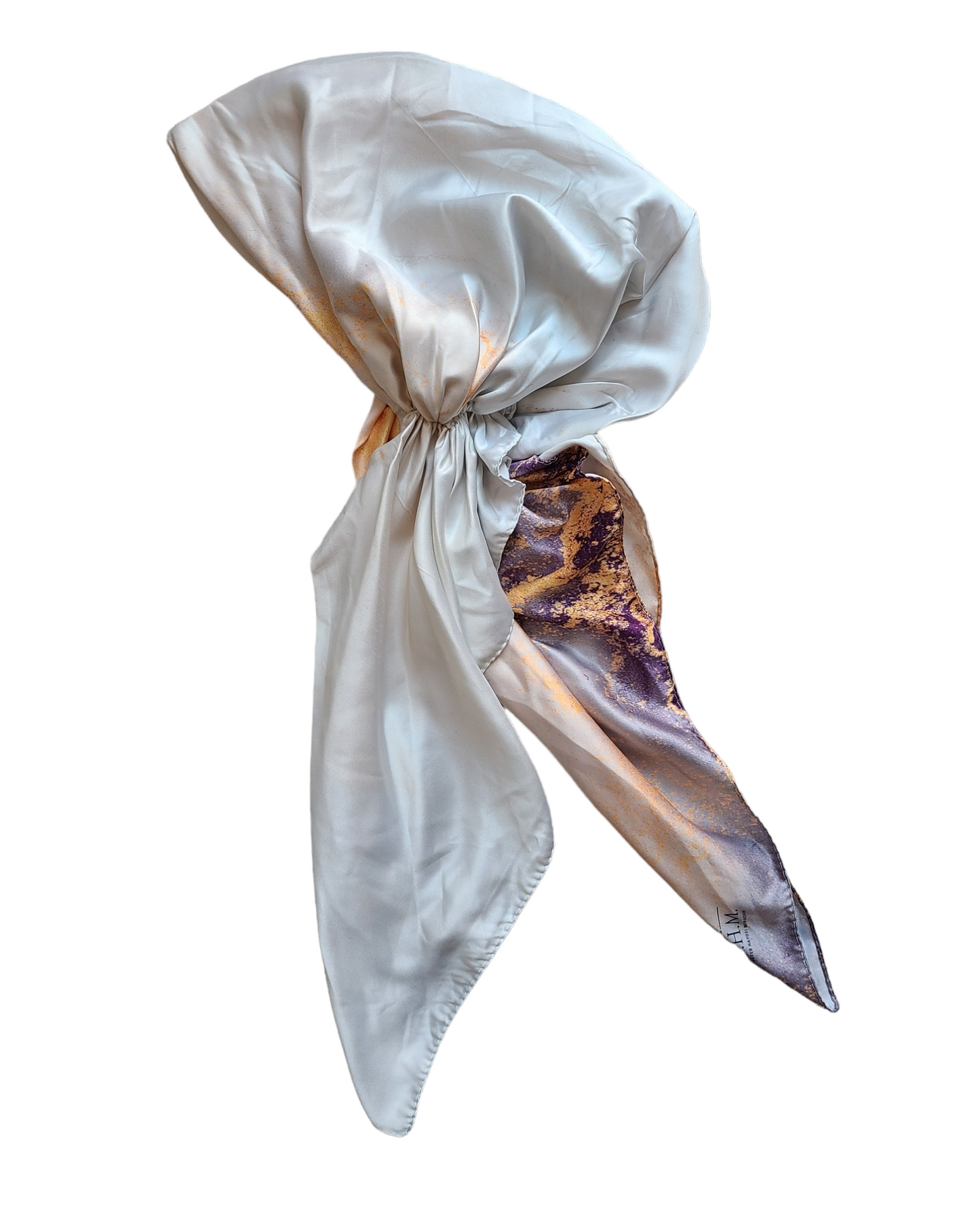 Purple Royale Silky Adjustable Pretie - Keter Hayofi Mitpachot