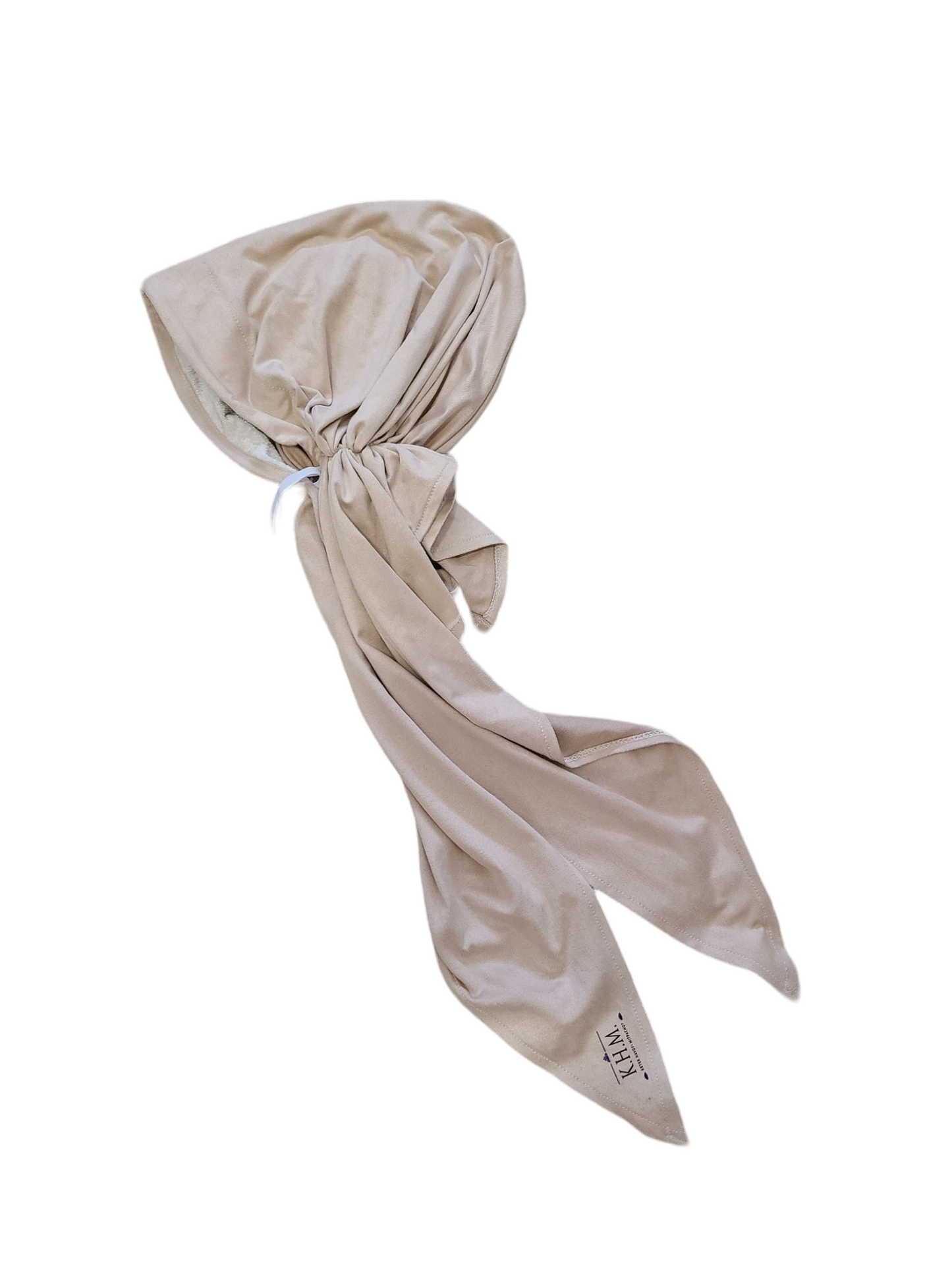 Faux Thin Suede Pretied Scarf - Keter Hayofi Mitpachot