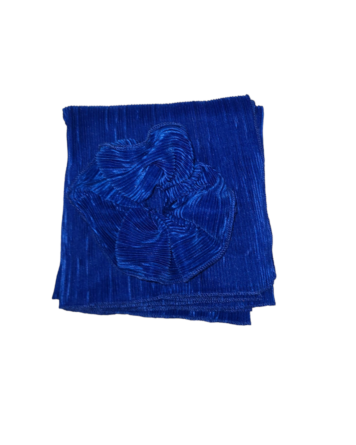 Elegant Pleated Long Scarf with Scrunchie - Keter Hayofi Mitpachot