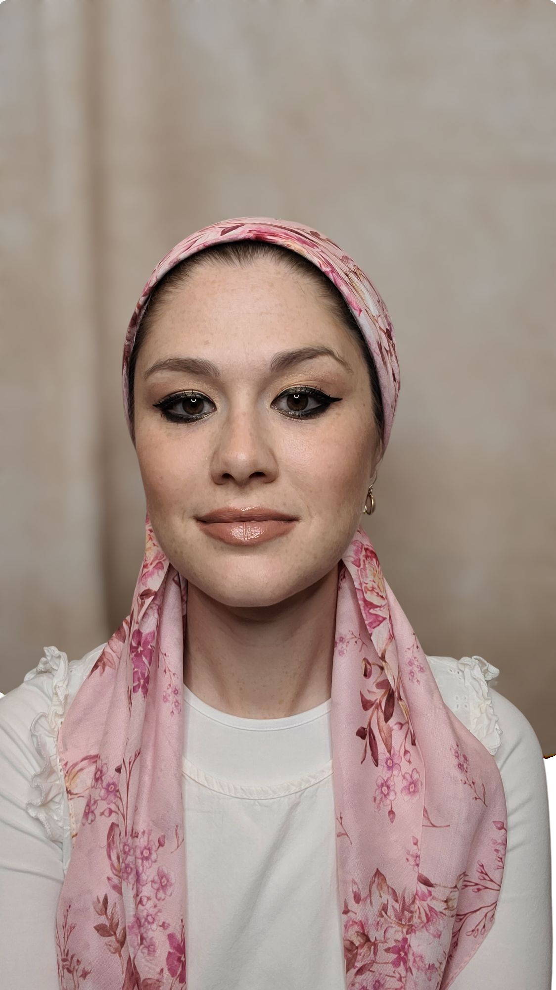 Pink Delicate Versatile Scarf - Keter Hayofi Mitpachot