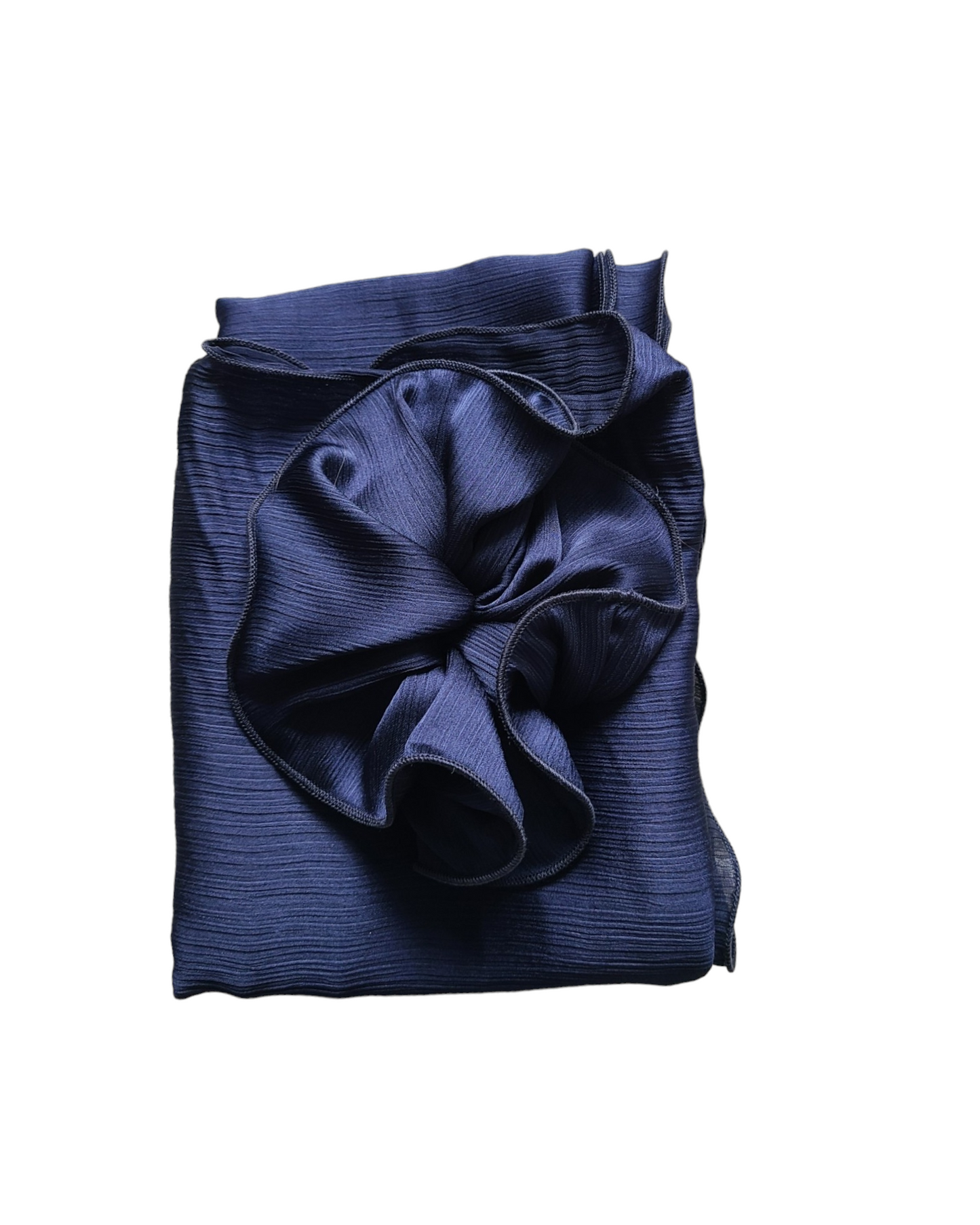 Rinati Lakel Solid Scarf with Scrunchie