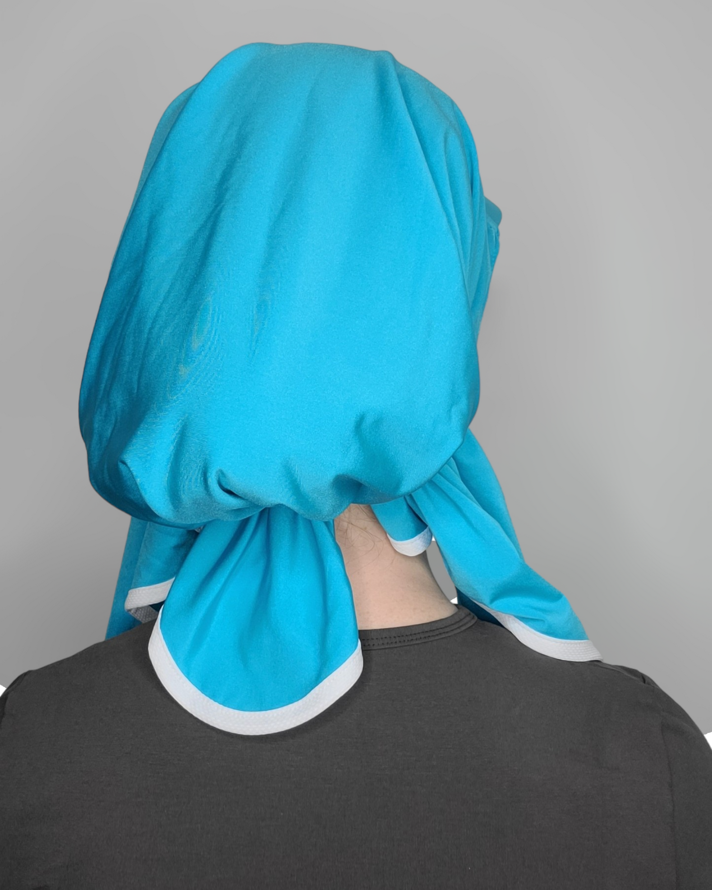 Swimming Pretied Scarf With Shorter Tails