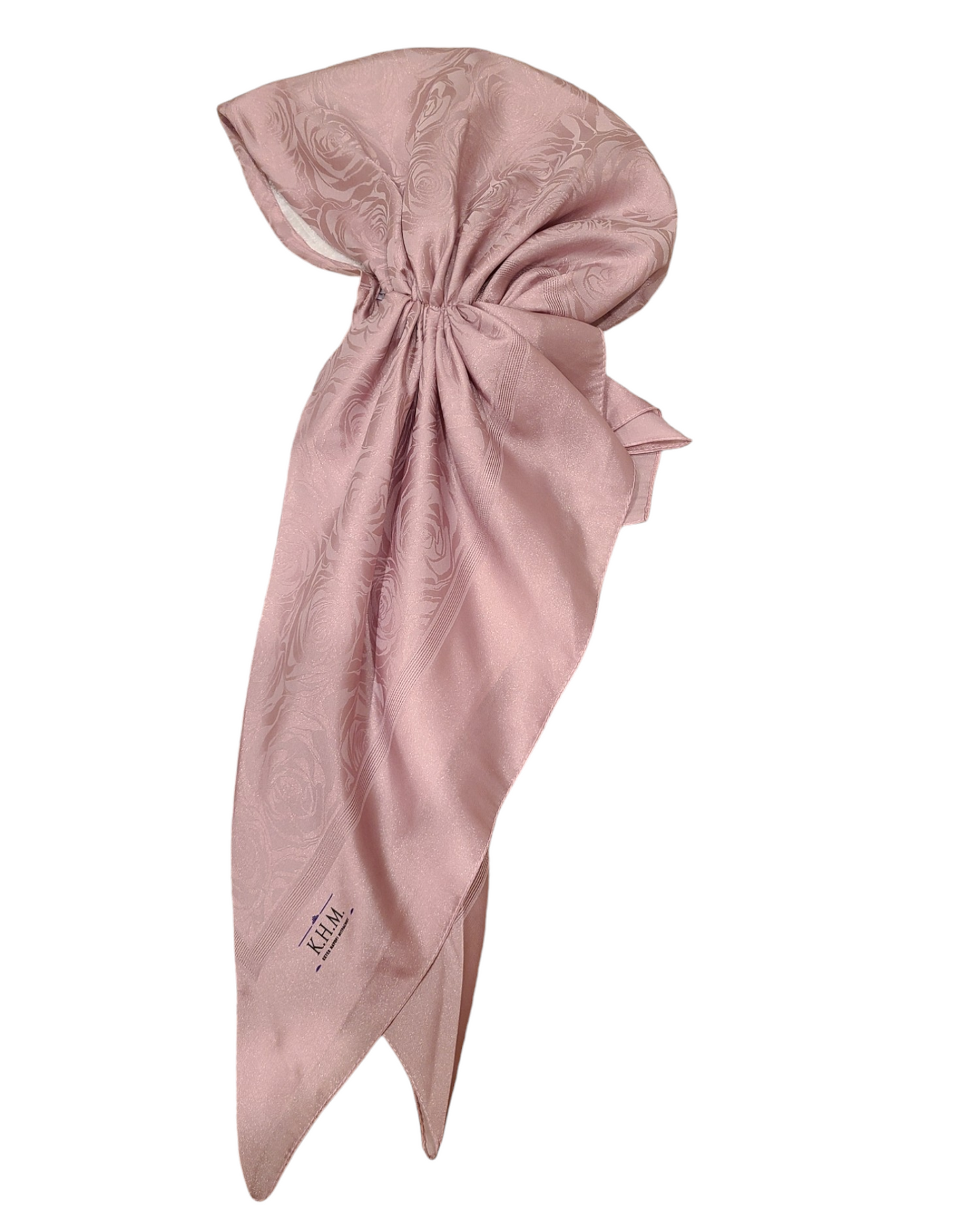 Silky Floral Adjustable Pretied Scarf