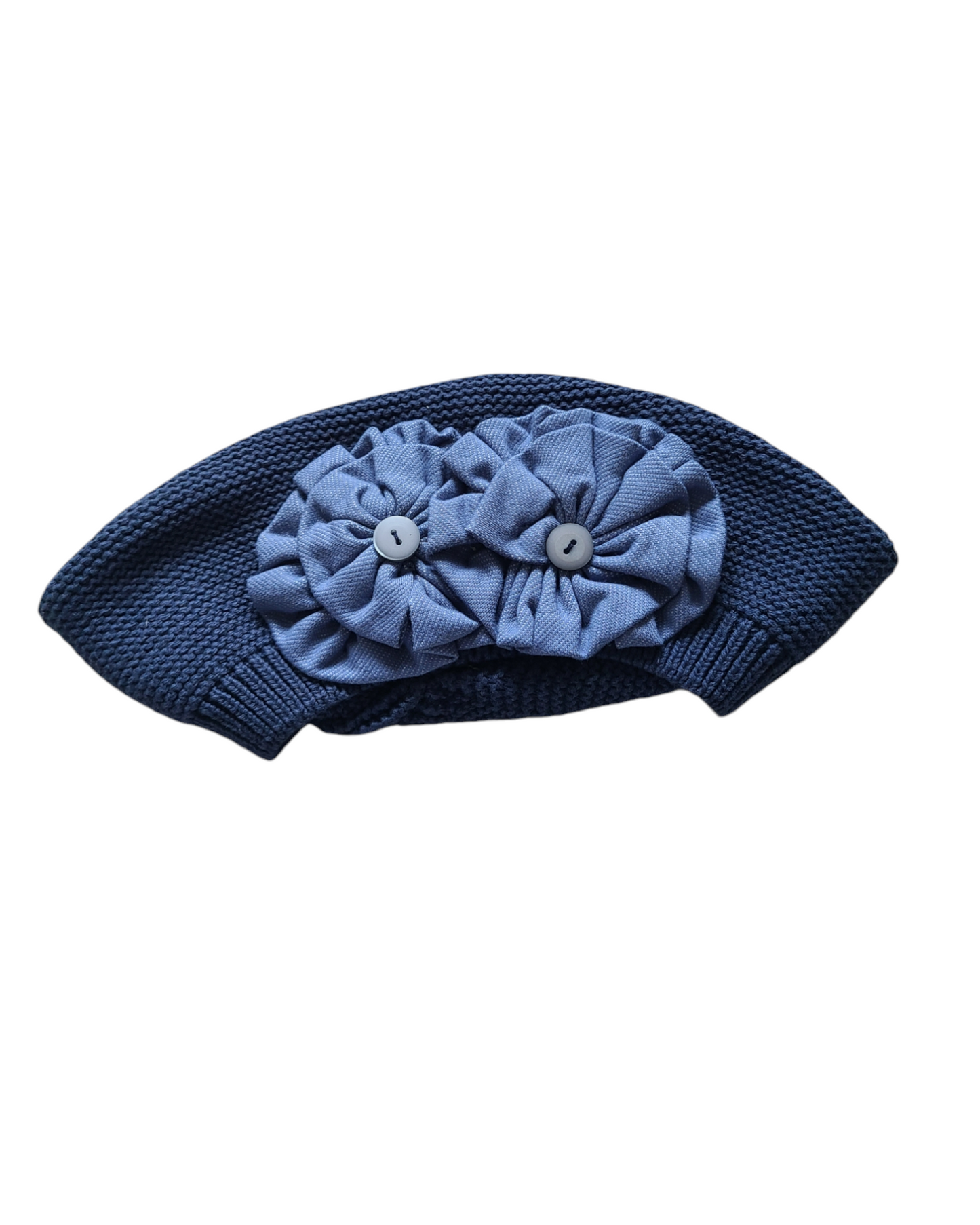 Standard Size Denim Blue French Beret