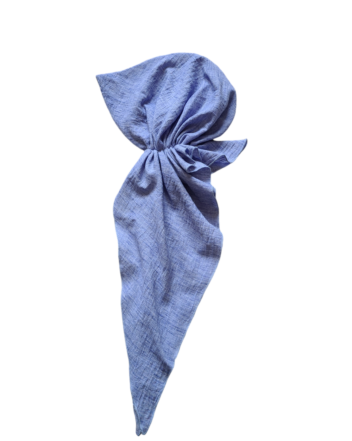 Solid Linen Adjustable Pretied Scarf