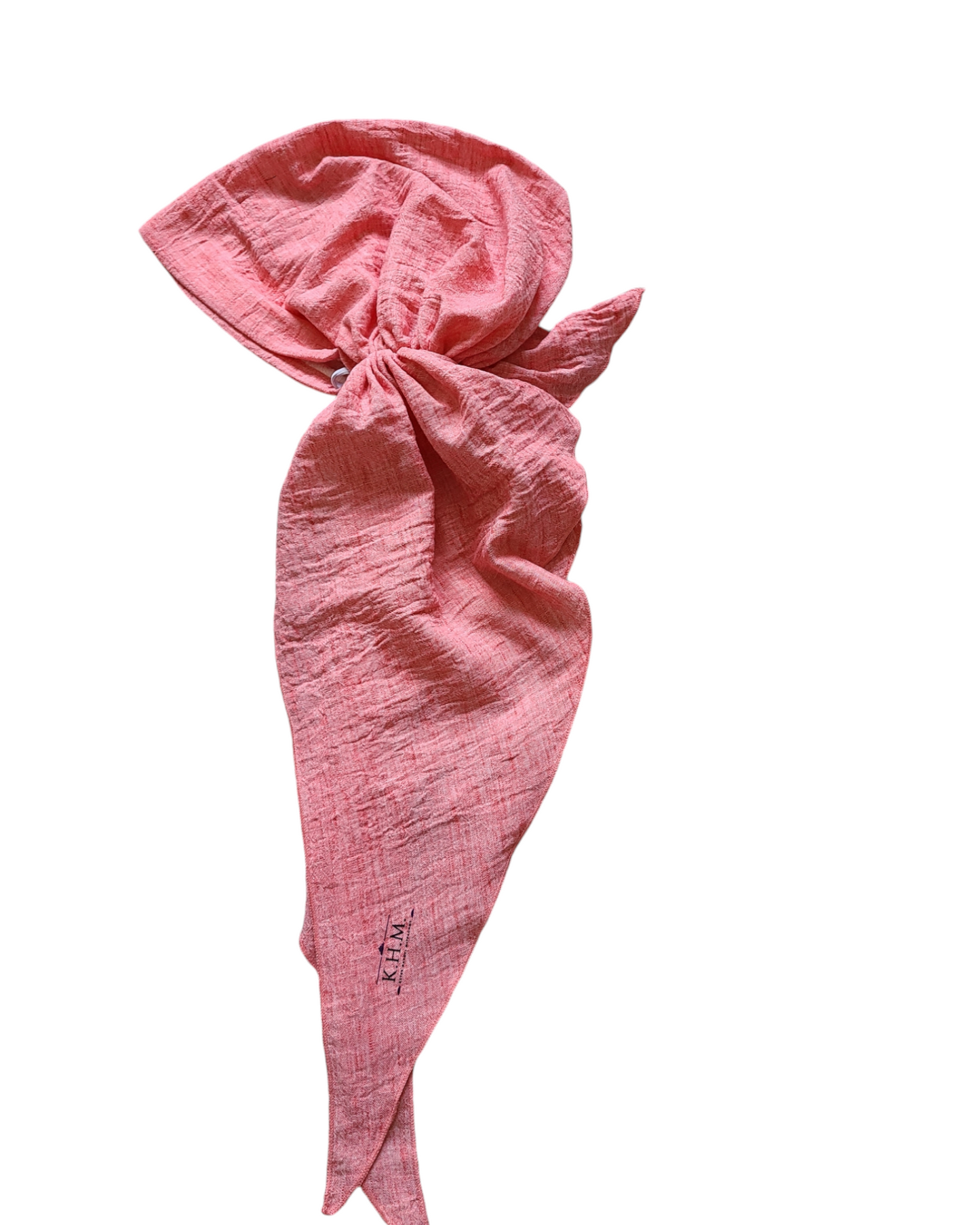 Solid Linen Adjustable Pretied Scarf