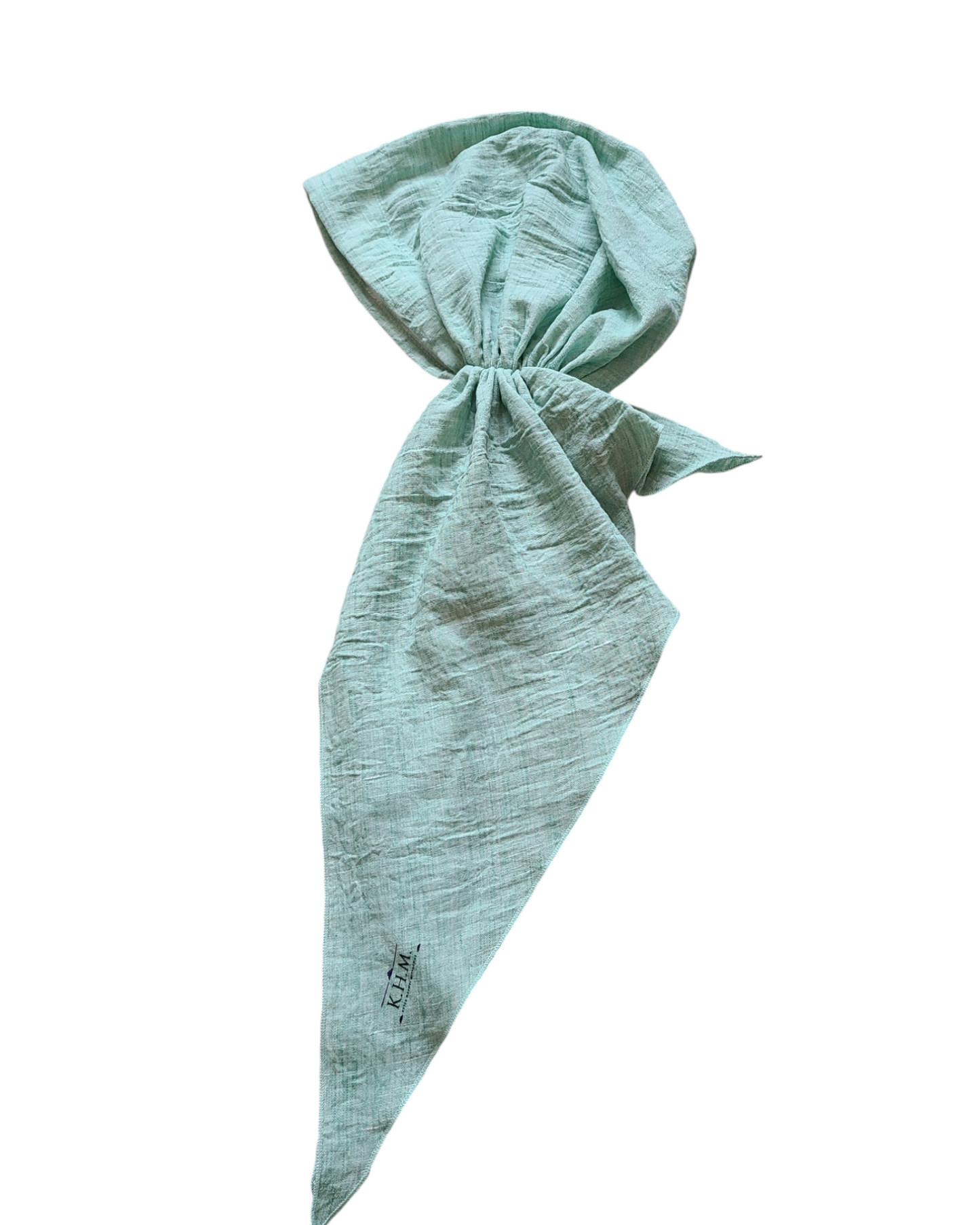 Solid Linen Adjustable Pretied Scarf