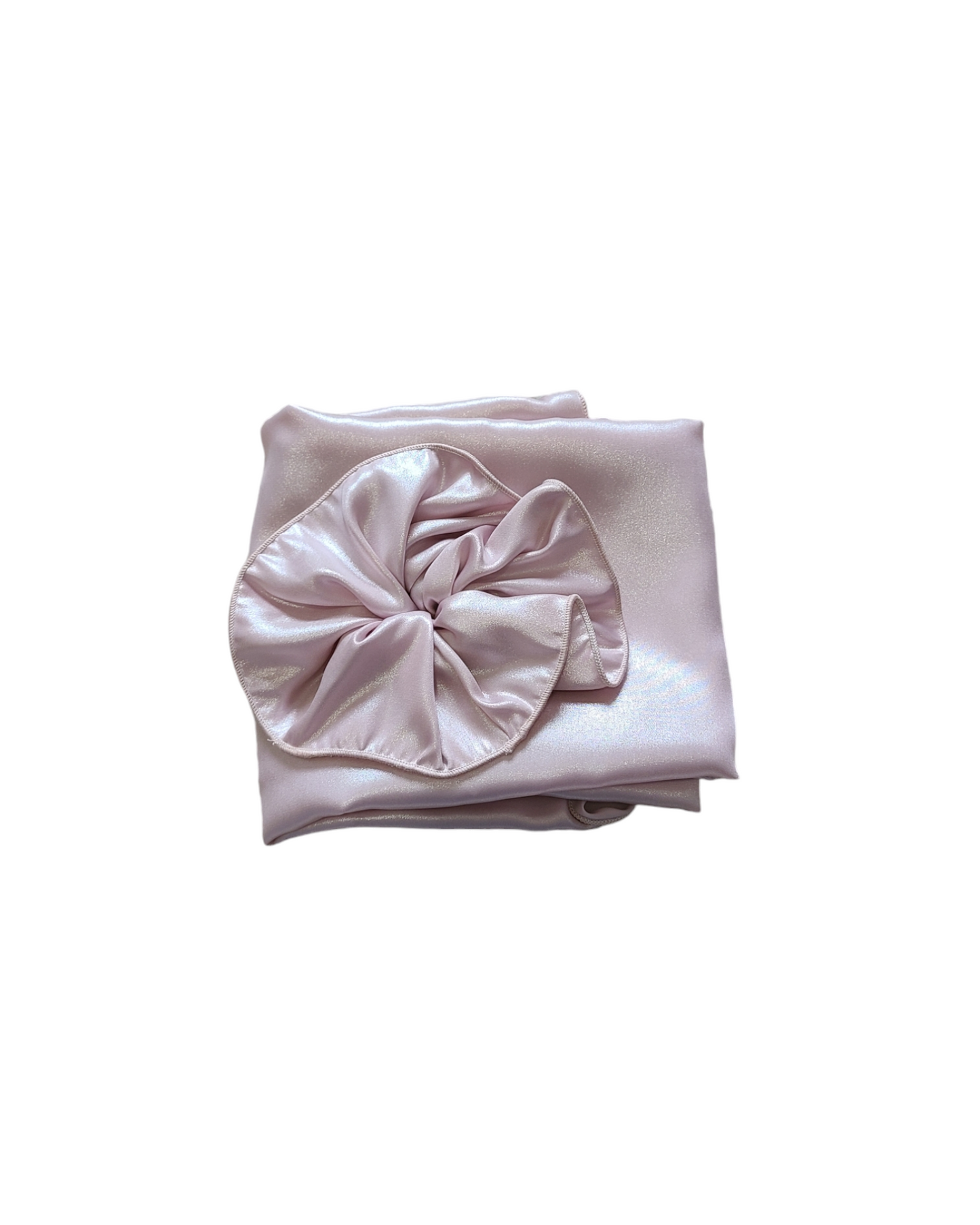 Rinati Lakel Silk Scarf with Scrunchie