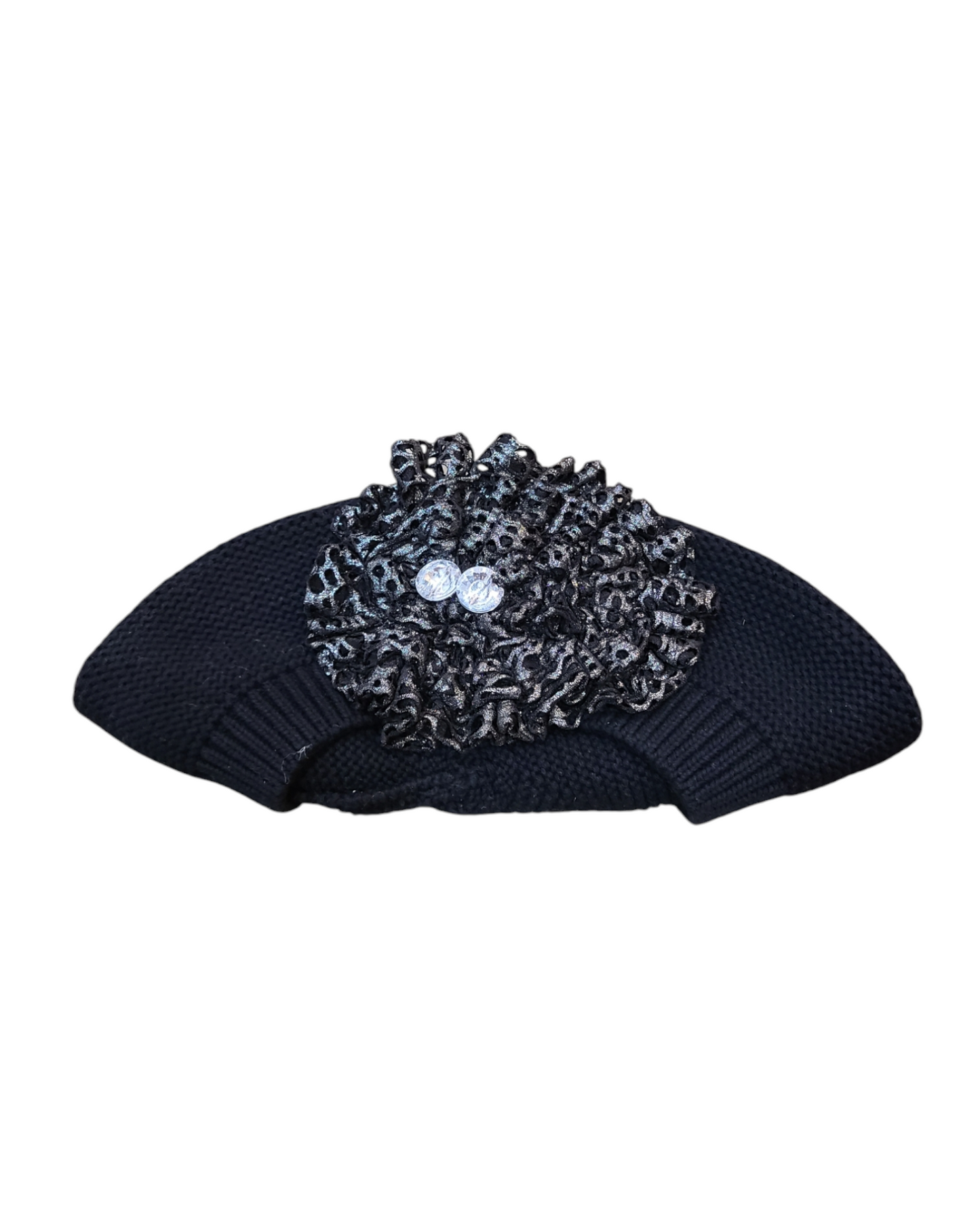 Standard Size Black French Beret