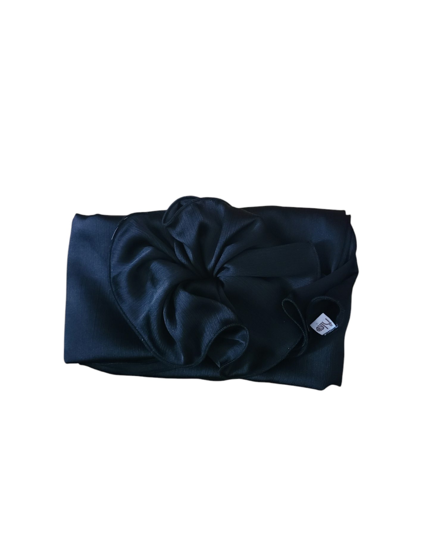 Rinati Lakel Solid Scarf with Scrunchie