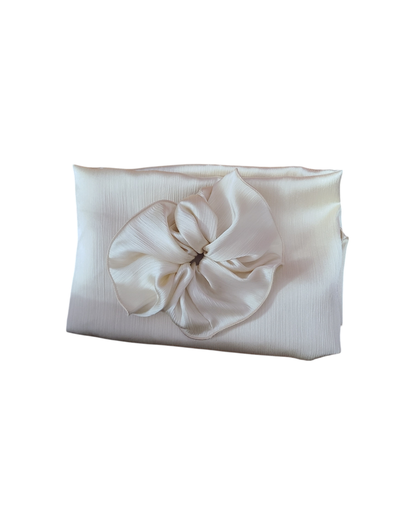 Rinati Lakel Solid Scarf with Scrunchie