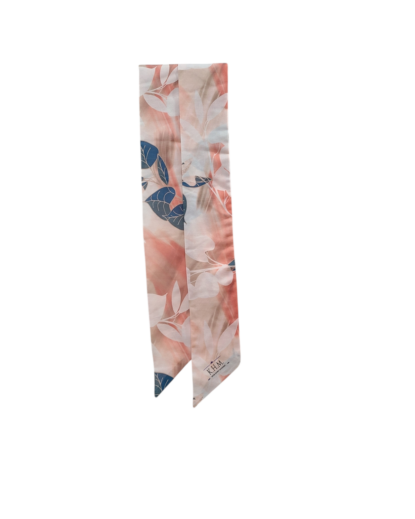 Blue Foliage Headband Scarf - Keter Hayofi Mitpachot