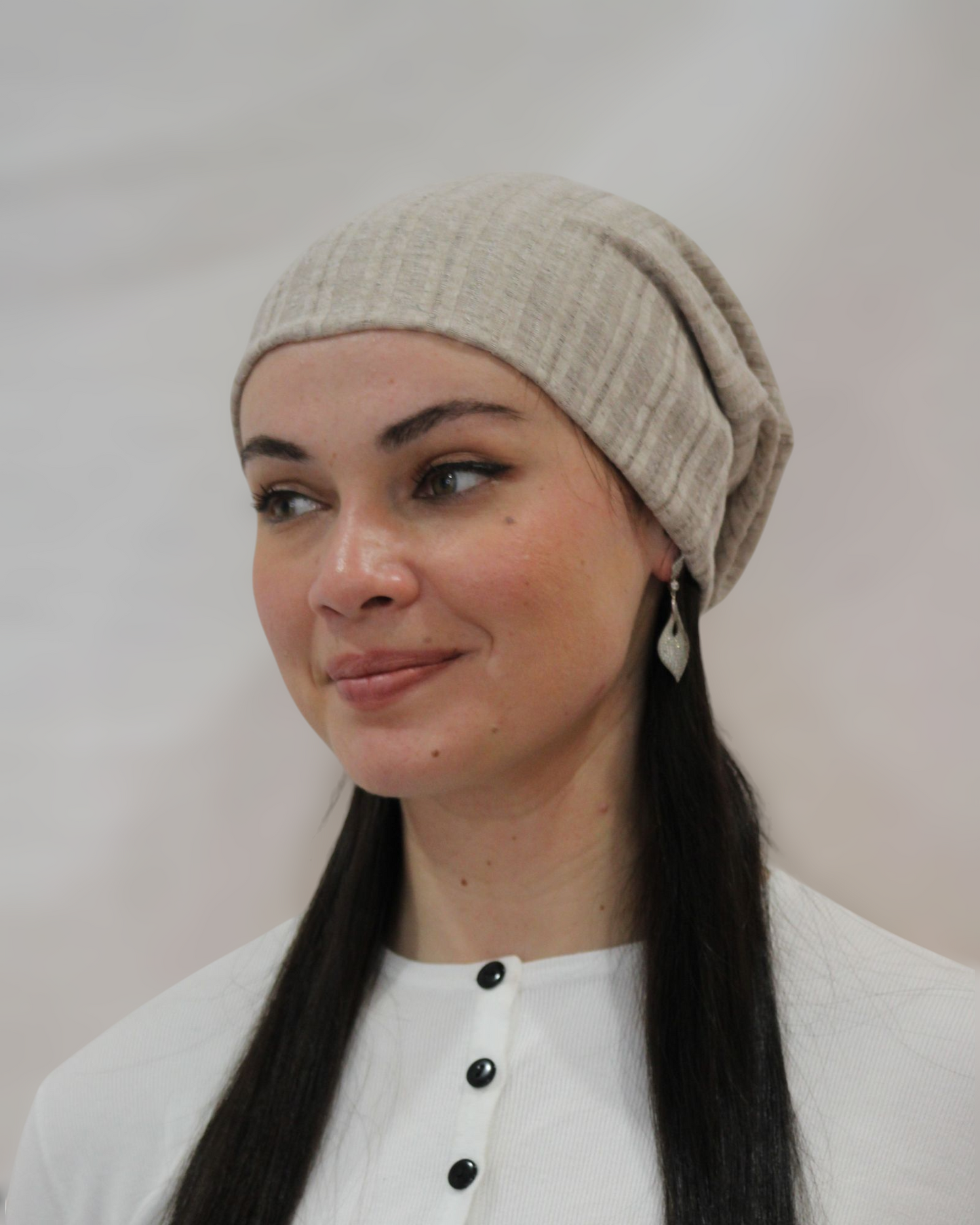 Lightweight Ribbed Beanie - Keter Hayofi Mitpachot