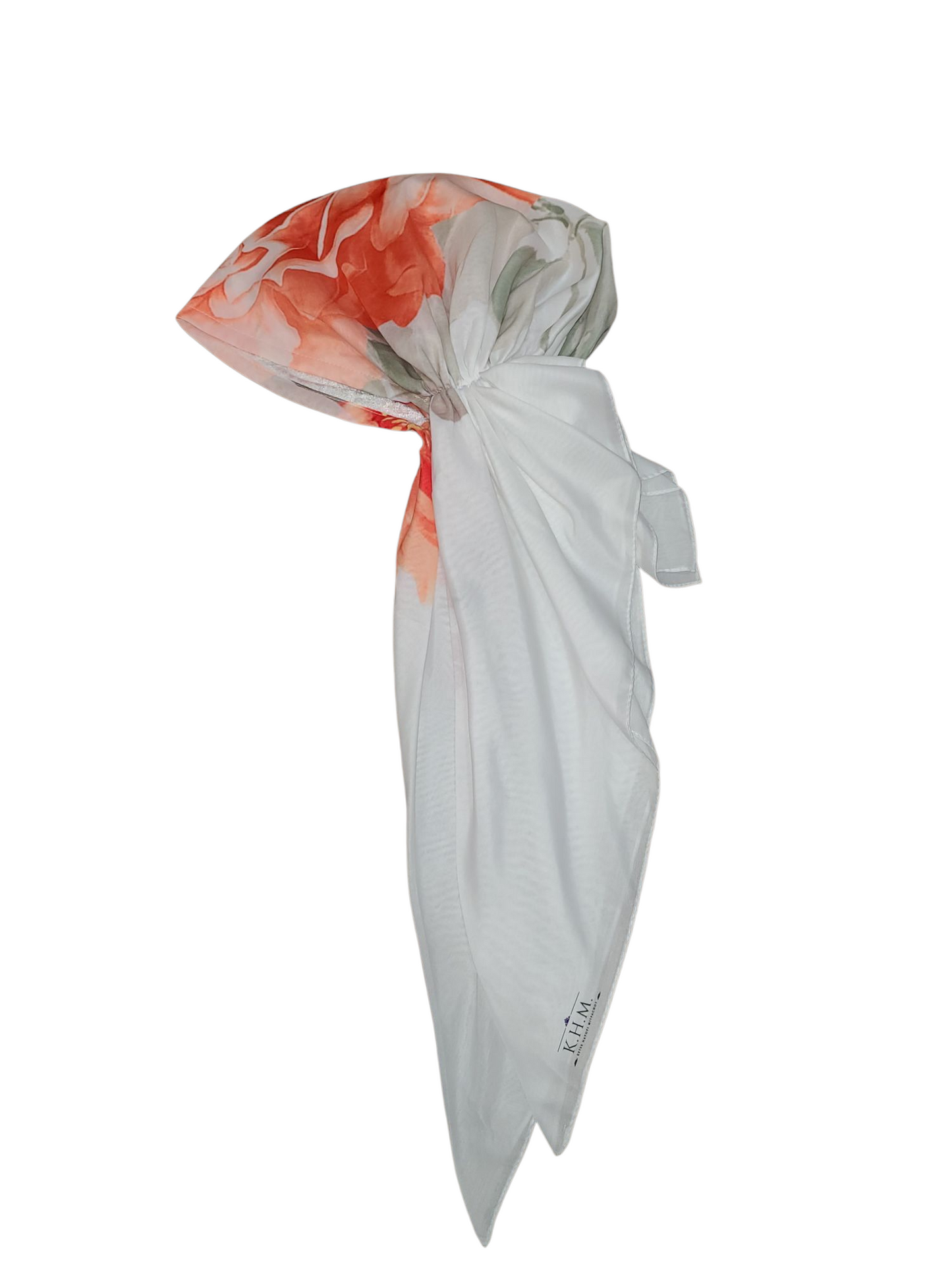 Pretty Peony Pretied Scarf - Keter Hayofi Mitpachot