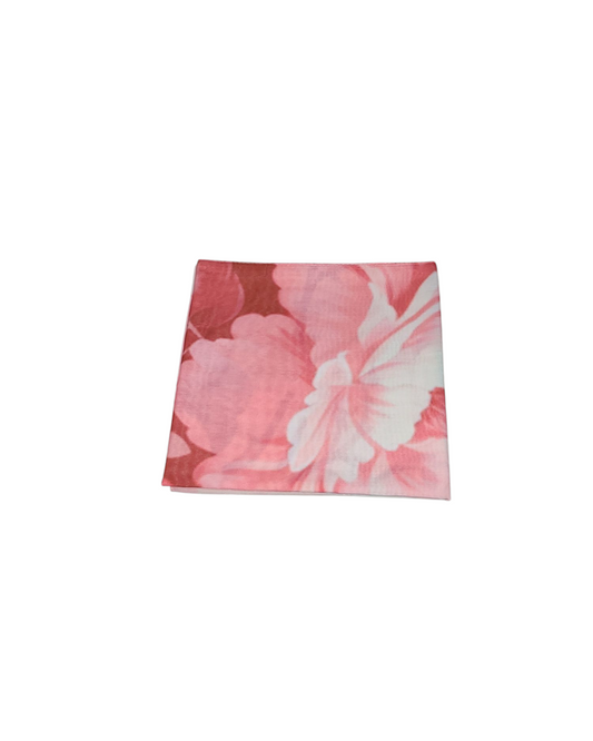 Blush Peonies Square Scarf - Keter Hayofi Mitpachot