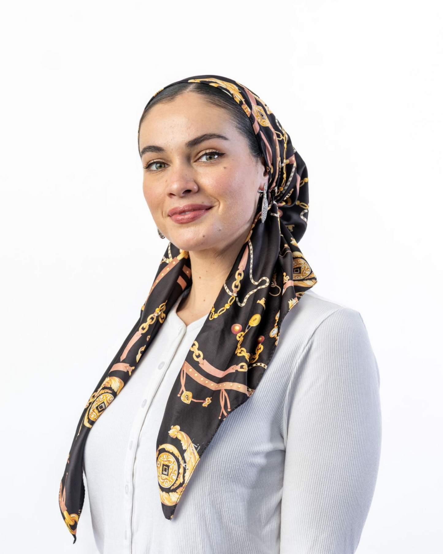 Royal Chains Pretied Scarf