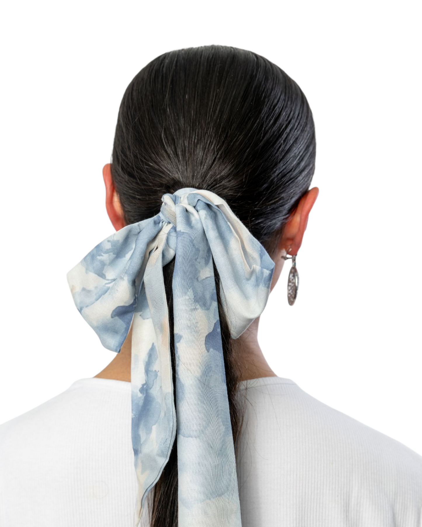 Blue Cirrus Headband Scarf - Keter Hayofi Mitpachot