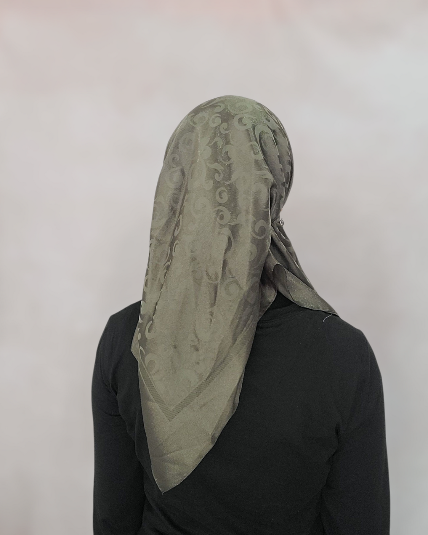 Paisley Open Pretied Scarf