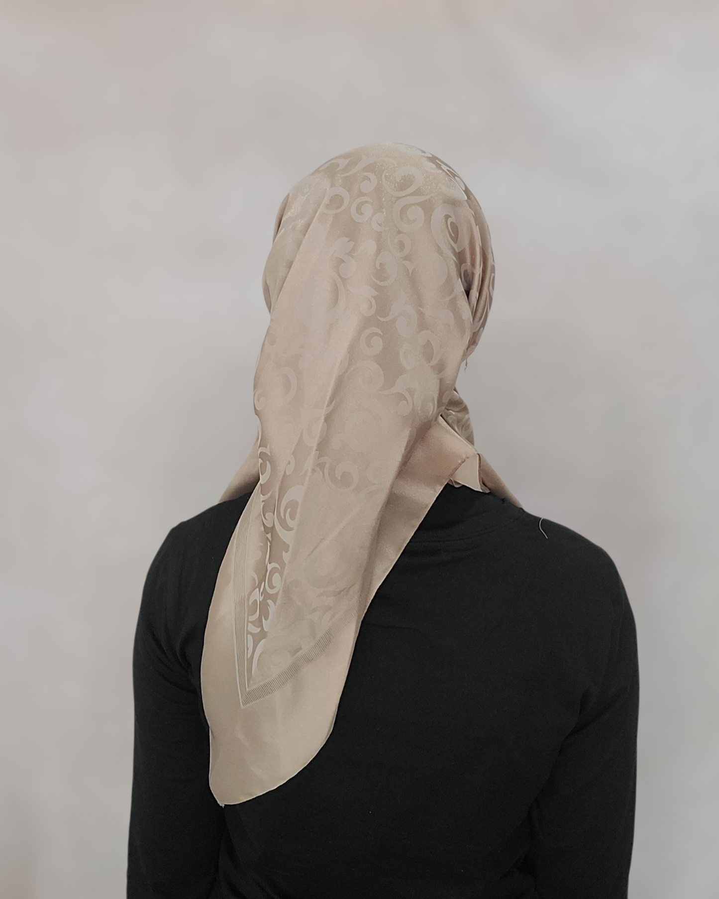 Paisley Open Pretied Scarf