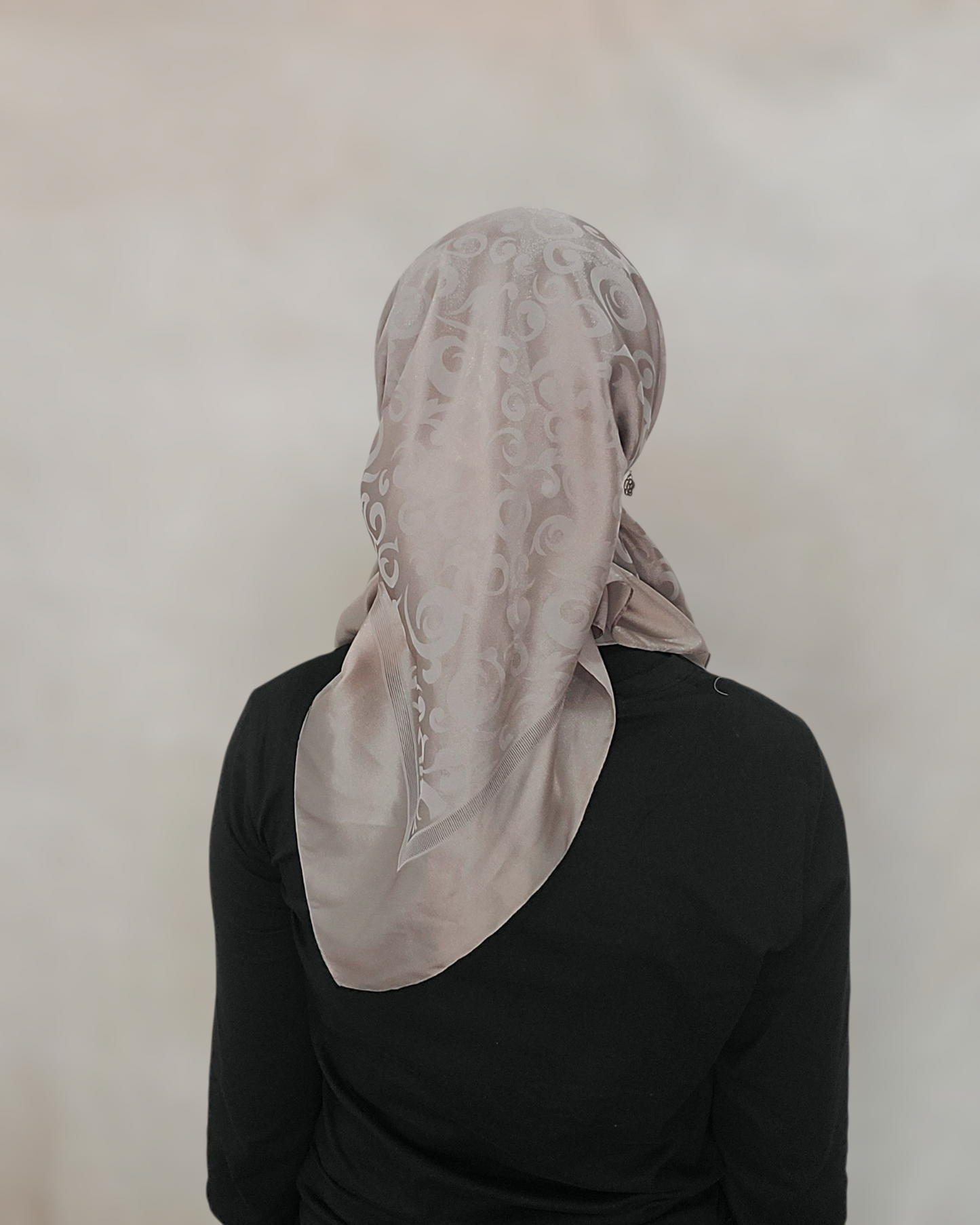 Paisley Open Pretied Scarf