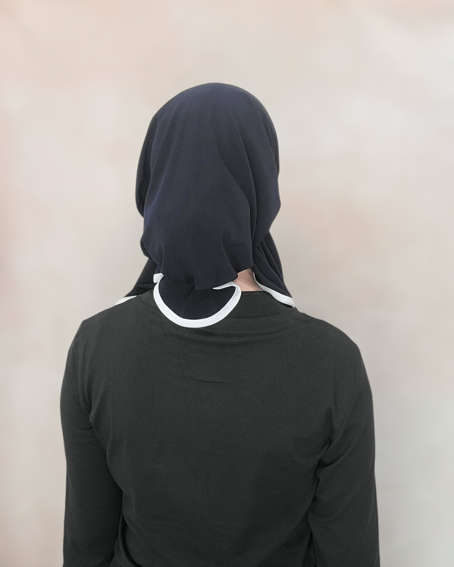 Swimming Pretied Scarf With Shorter Tails - Keter Hayofi Mitpachot