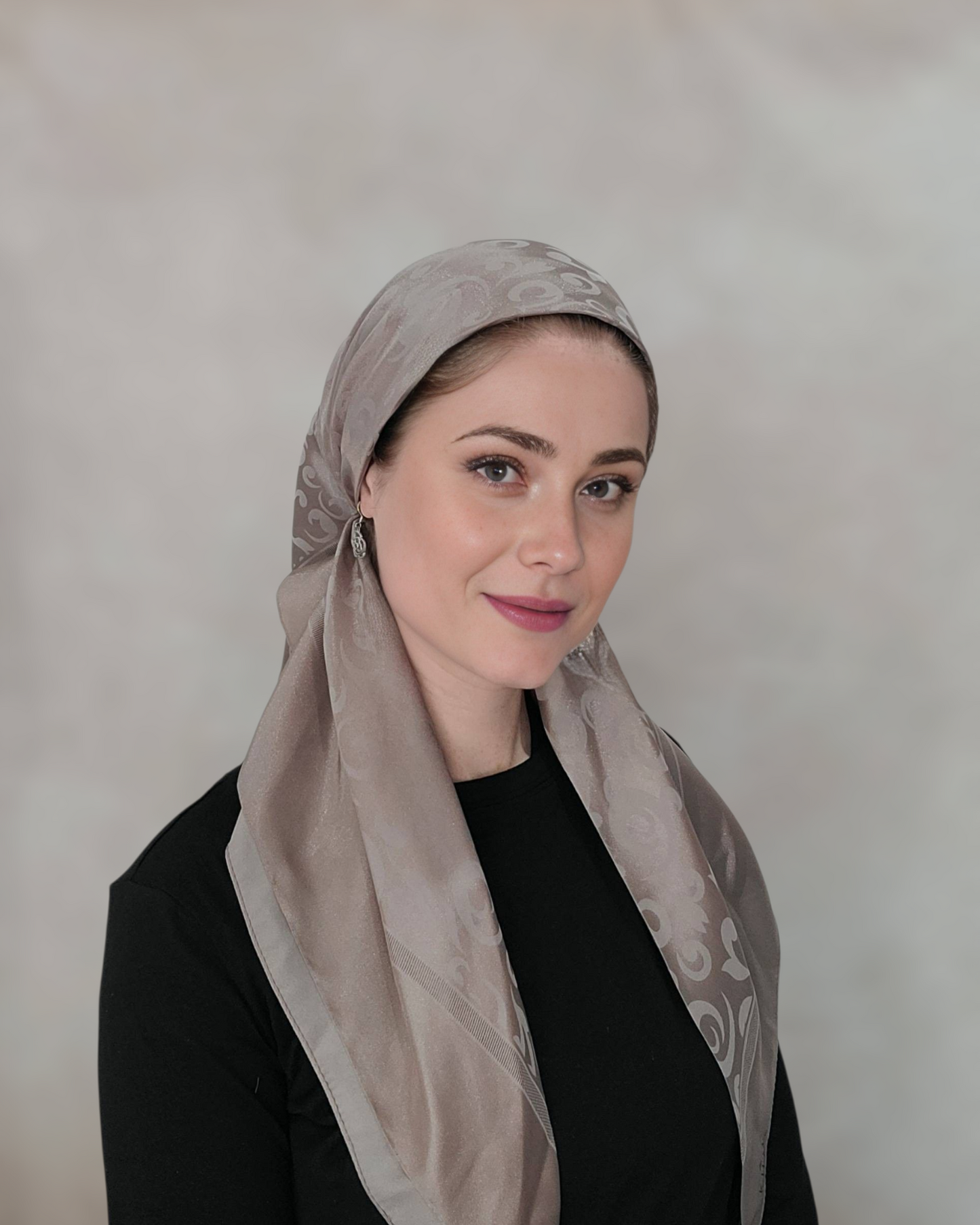 Paisley Open Pretied Scarf