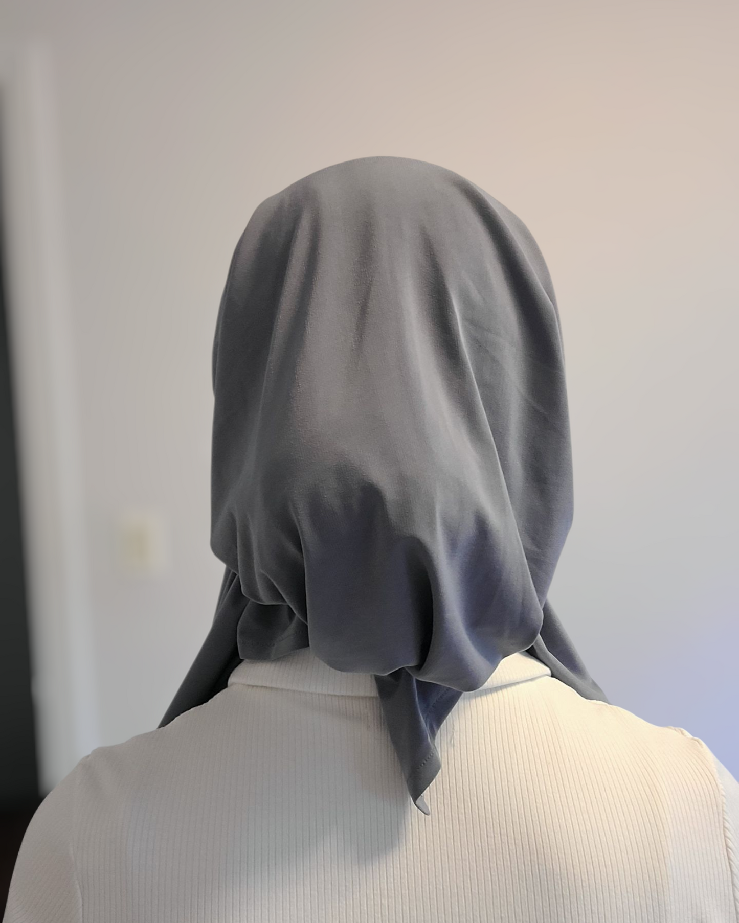 Swimming Pretied Scarf With Vizor With Shorter Tails - Keter Hayofi Mitpachot