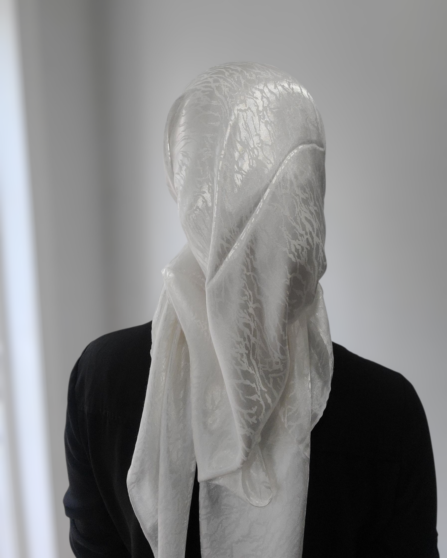 Metallic Mirage Square Scarf